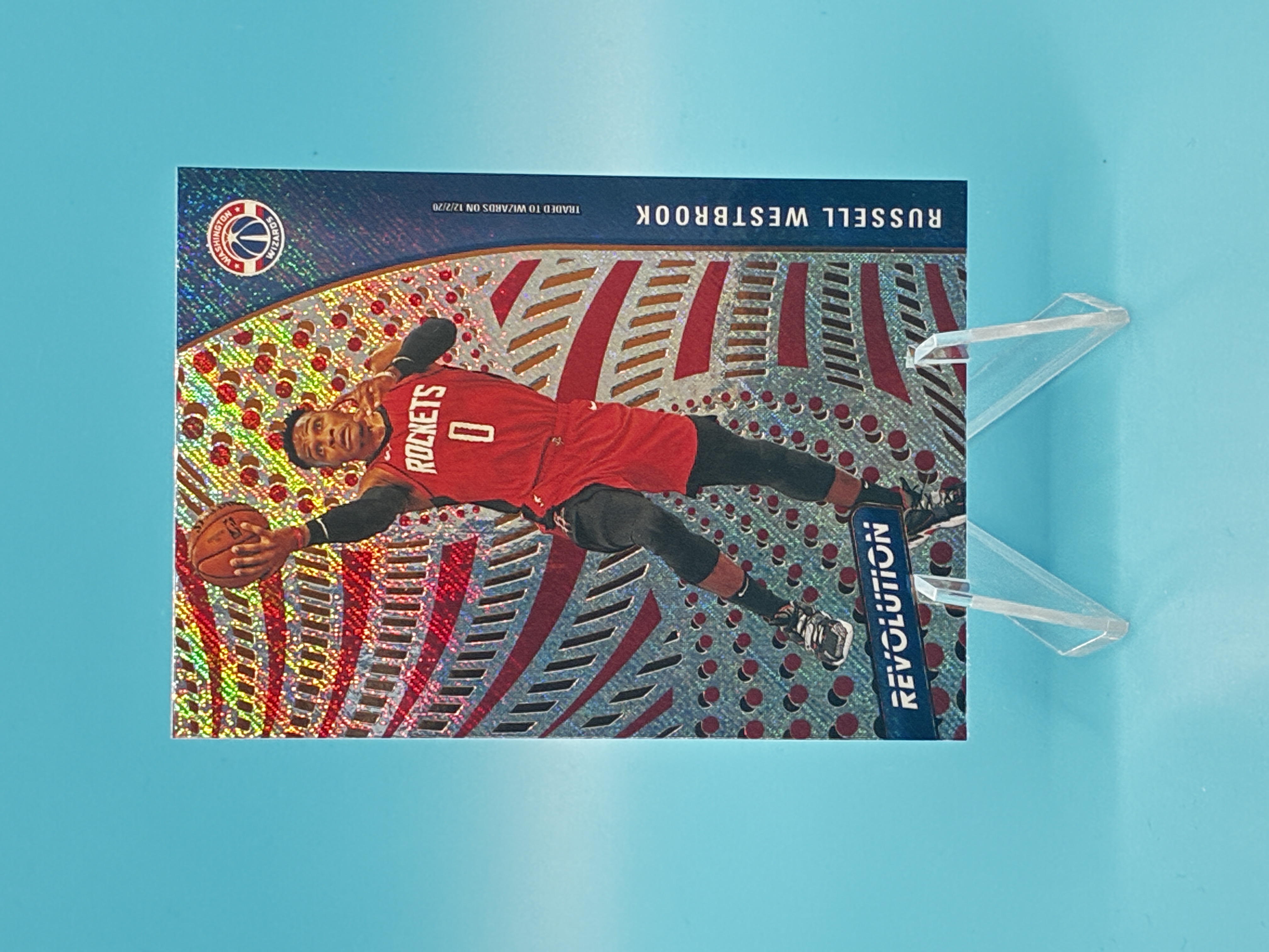 2020/2021 Panini Revolution Russell Westbrook #70 Washington Wizards – Vorderseite