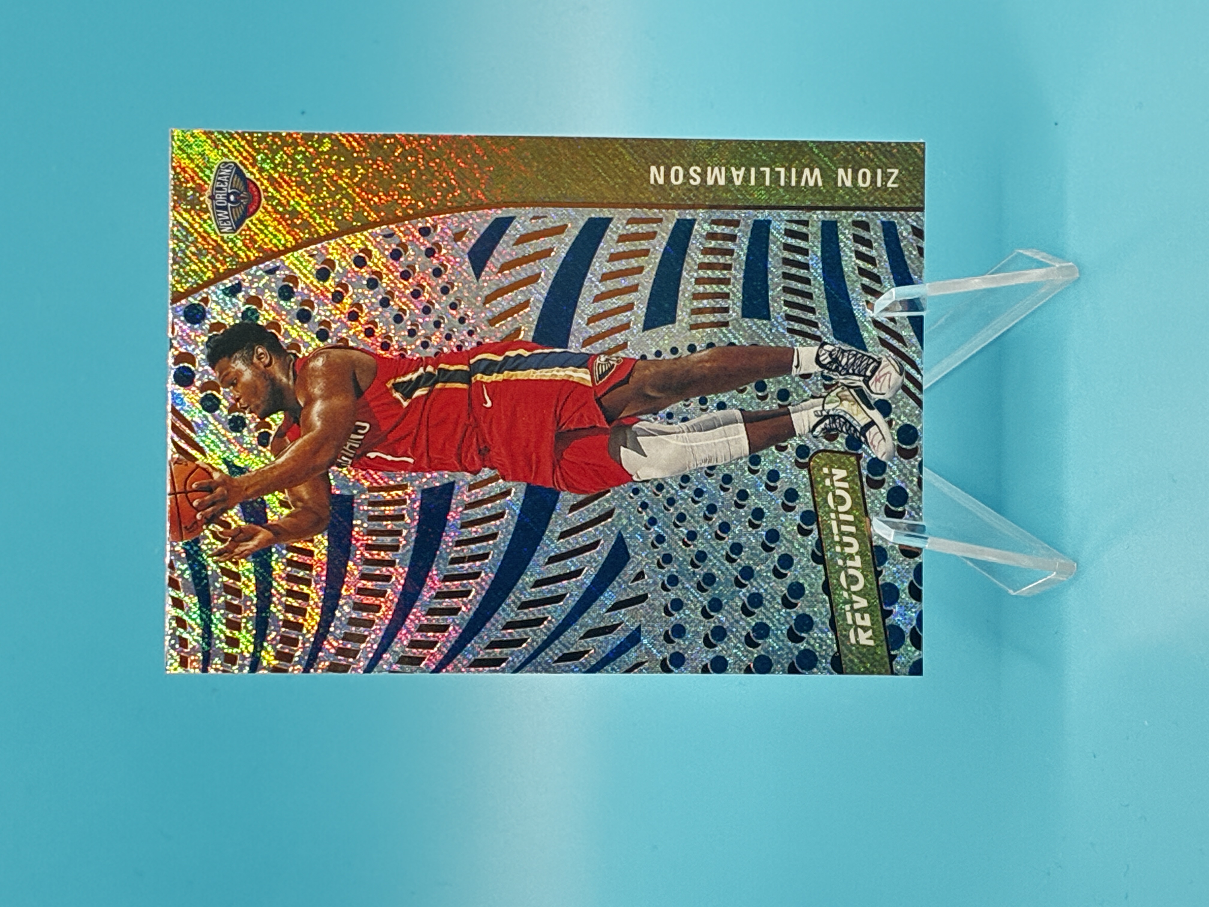 2020/2021 Panini Revolution Zion Williamson #75 New Orleans Pelicans – Vorderseite