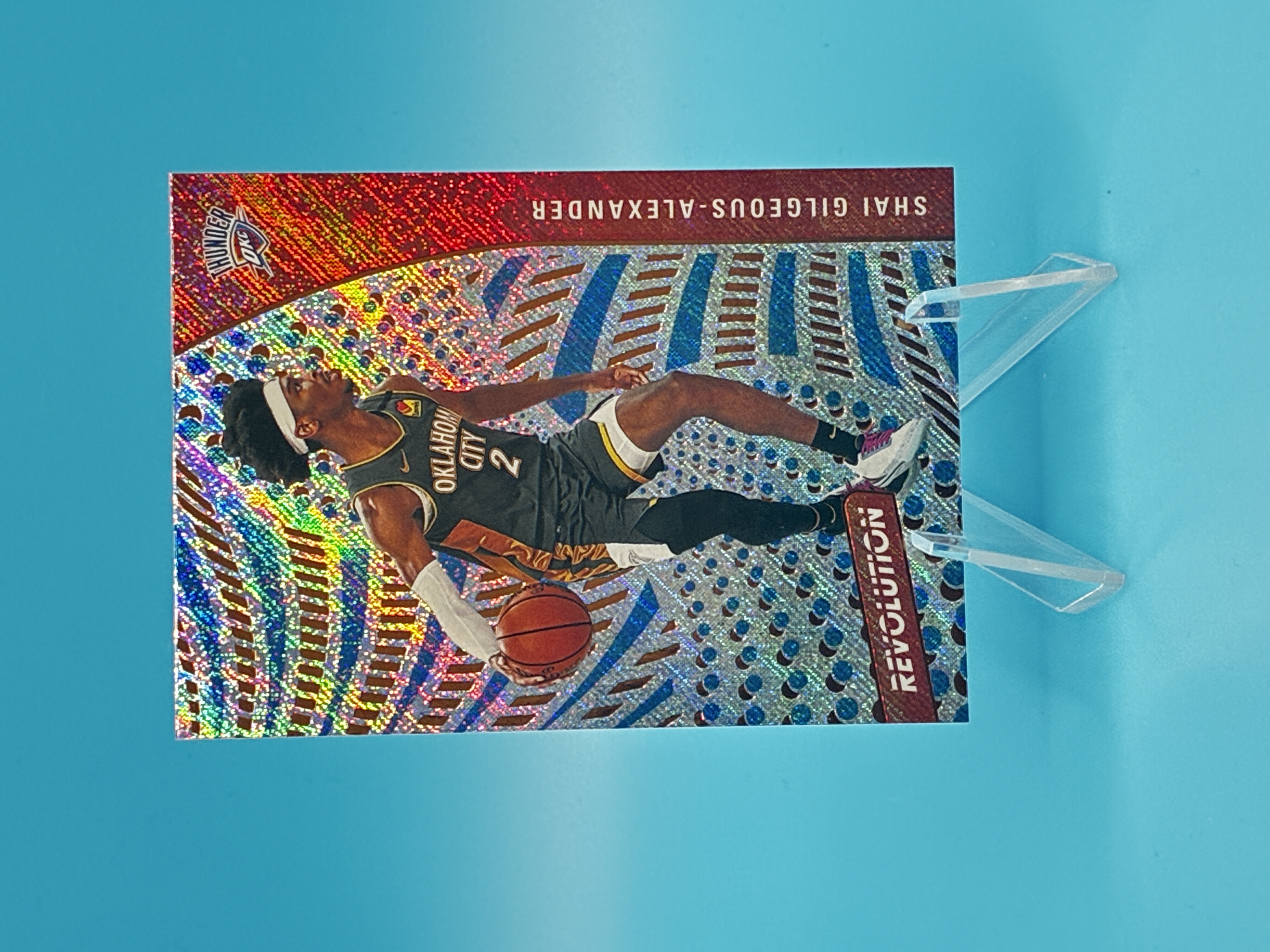 2020/2021 Panini Revolution Shai Gilgeous-Alexander #32 Oklahoma City Thunder – Vorderseite