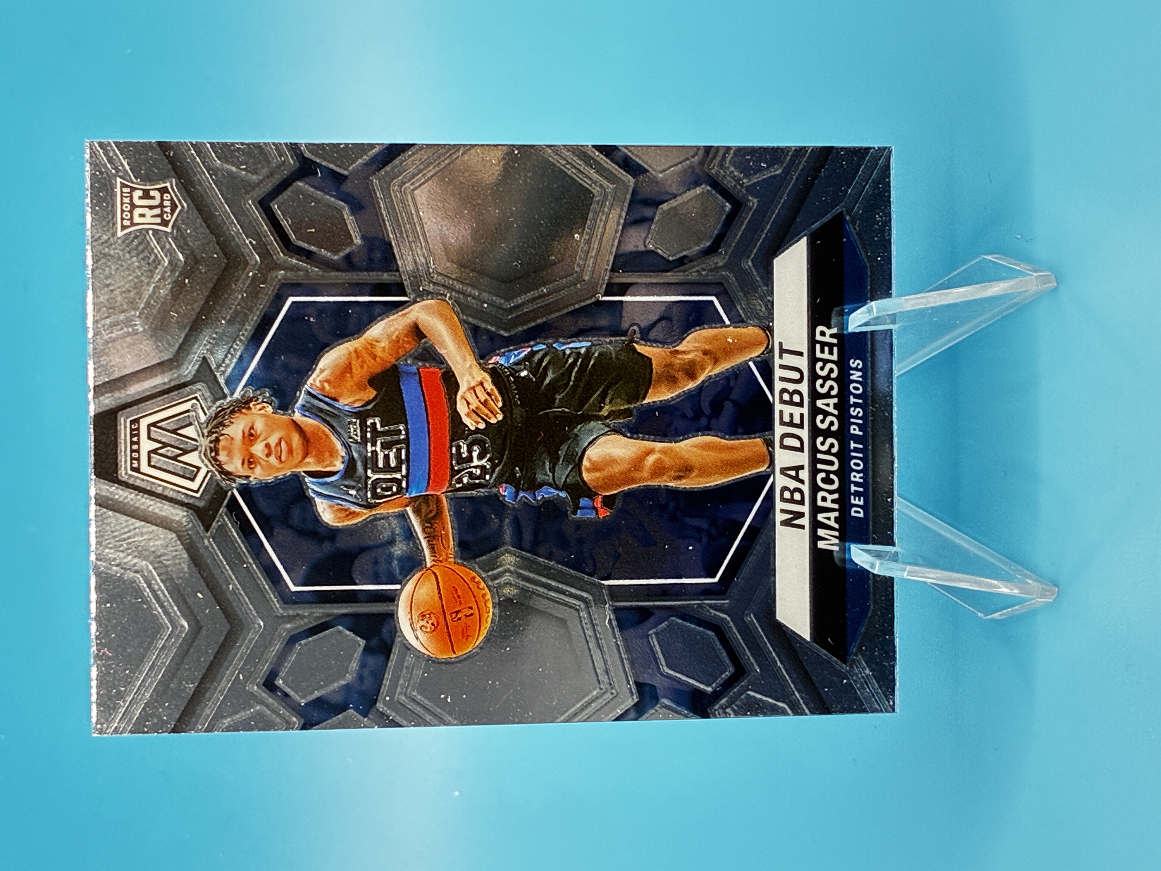 2023/2024 Panini Mosaic Marcus Sasser NBA Debut #264 Detroit Pistons – Vorderseite