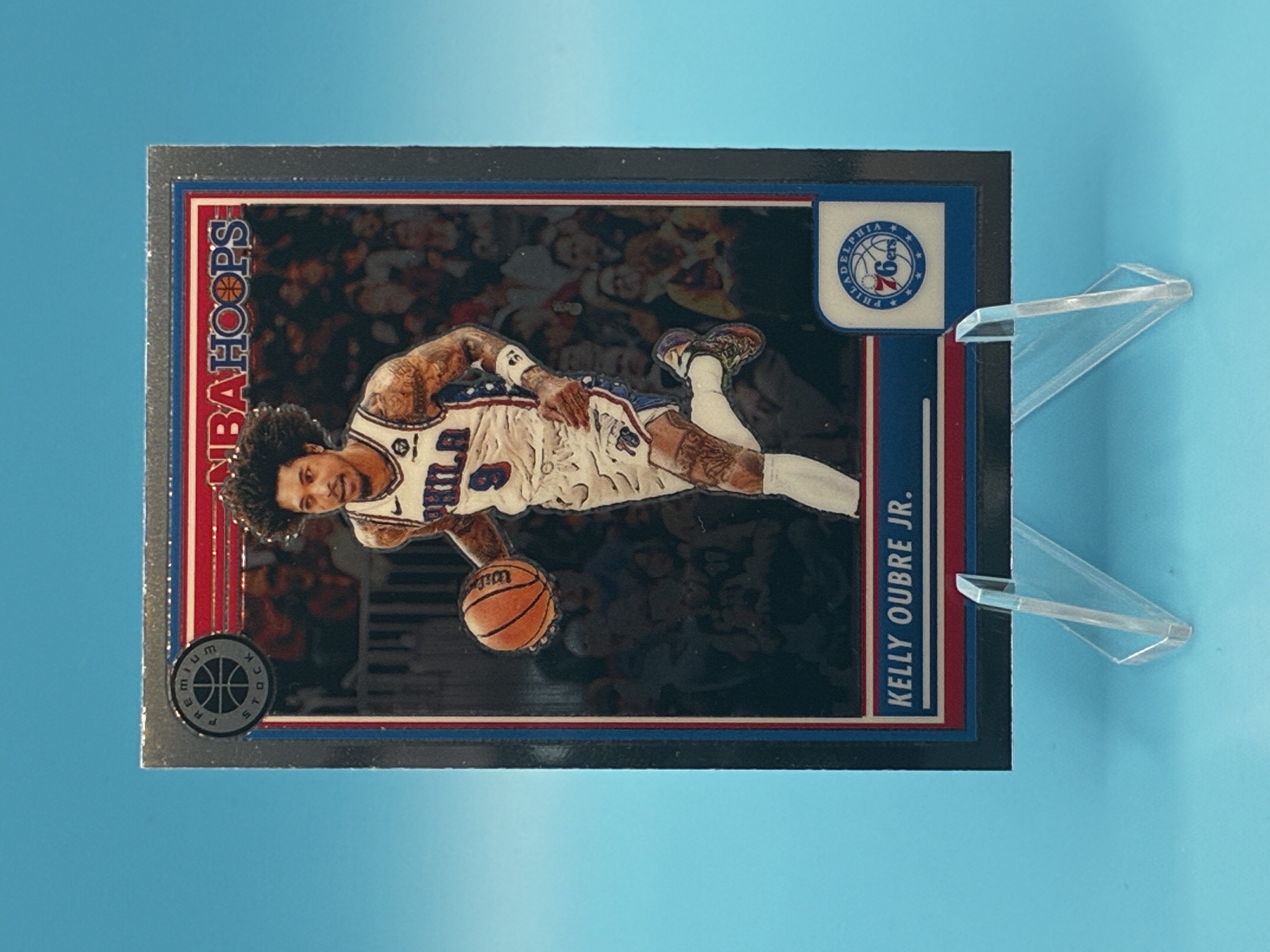 2023/2024 Panini Hoops Premium Stock Kelly Oubre Jr. #90 Philadelphia 76ers – Vorderseite