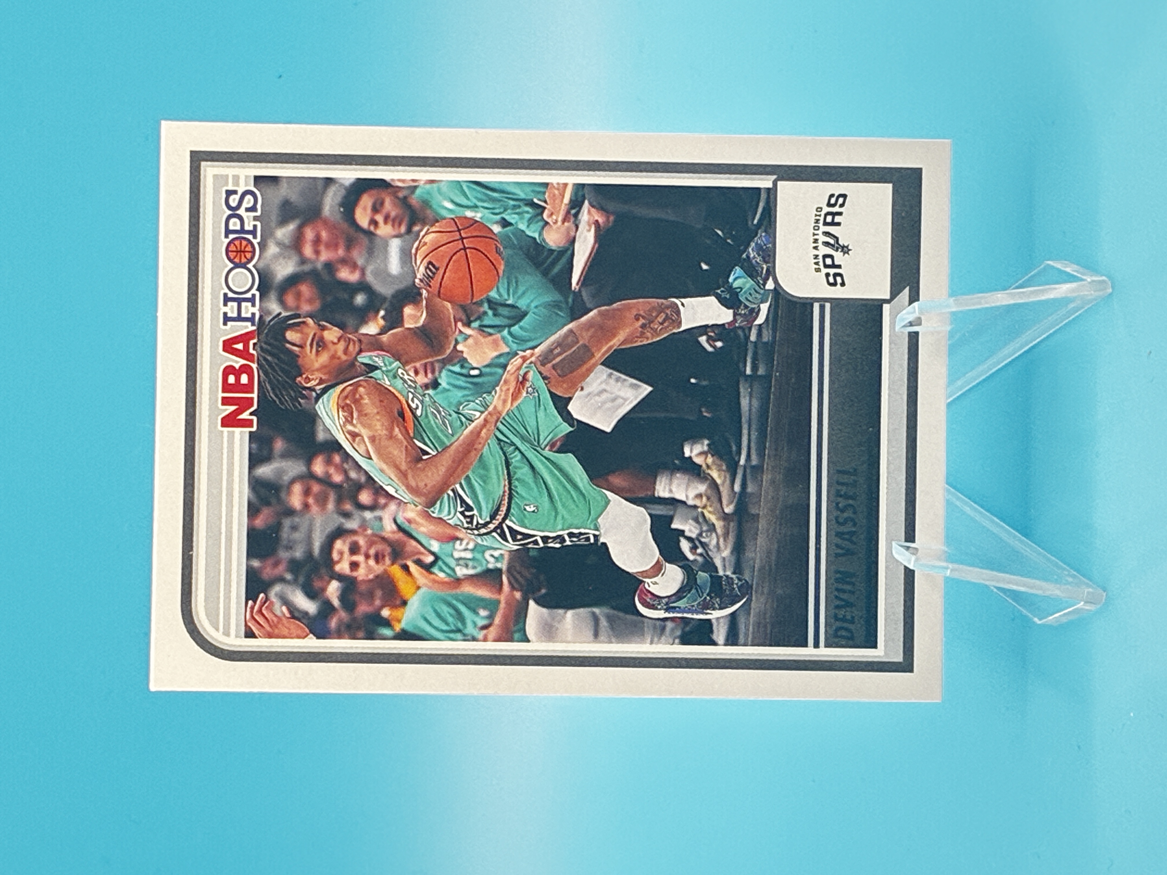2023/2024 Panini Hoops Devin Vassell #177 San Antonio Spurs – Vorderseite