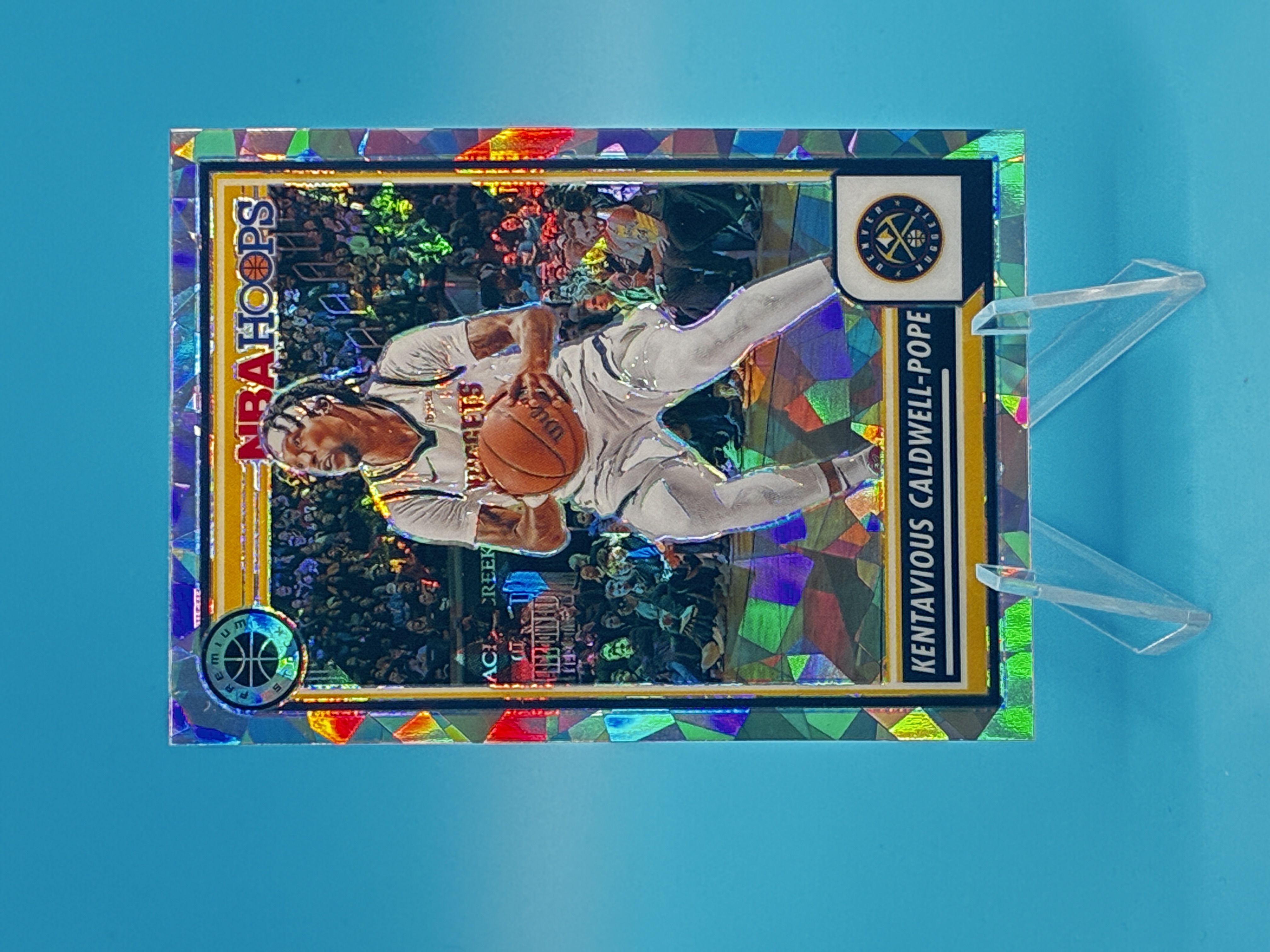 2023/2024 Panini Hoops Premium Stock Kentavious Caldwell-Pope #89 Denver Nuggets – Vorderseite