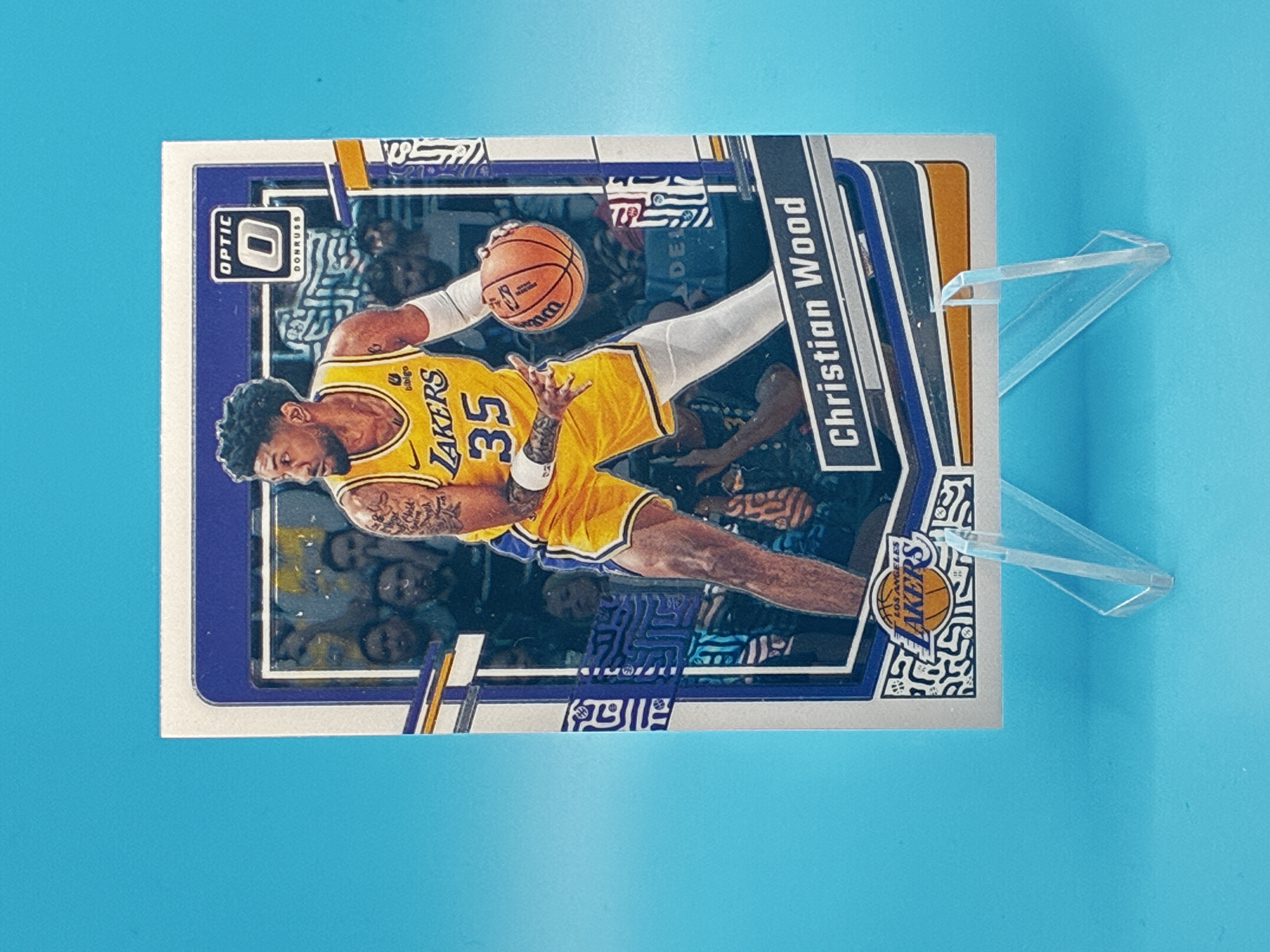 2023/2024 Panini Optic Christian Wood #66 Los Angeles Lakers – Vorderseite