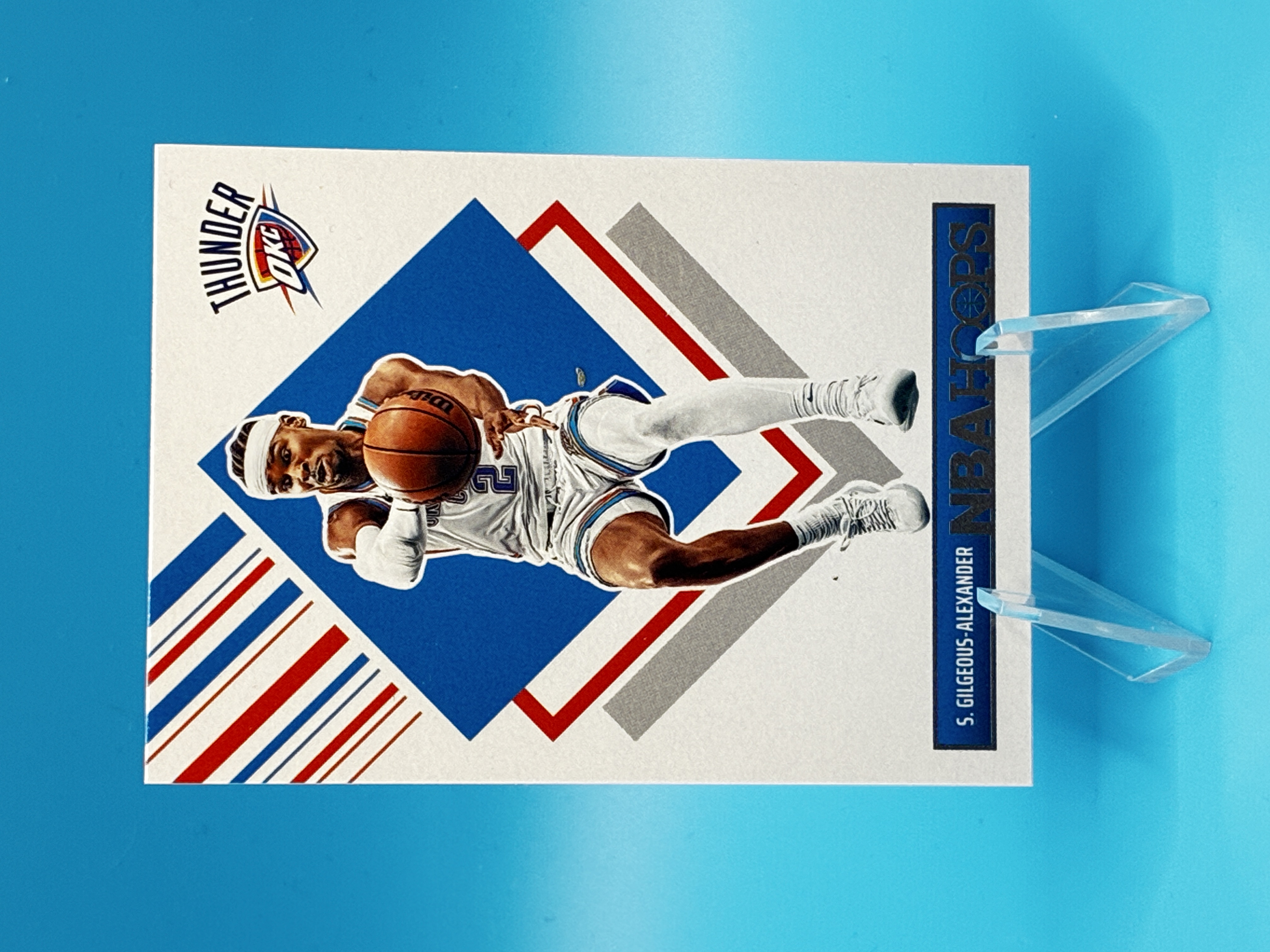 2024/2025 Panini Hoops Shai Gilgeous-Alexander Tribute #283 Oklahoma City Thunder – Vorderseite
