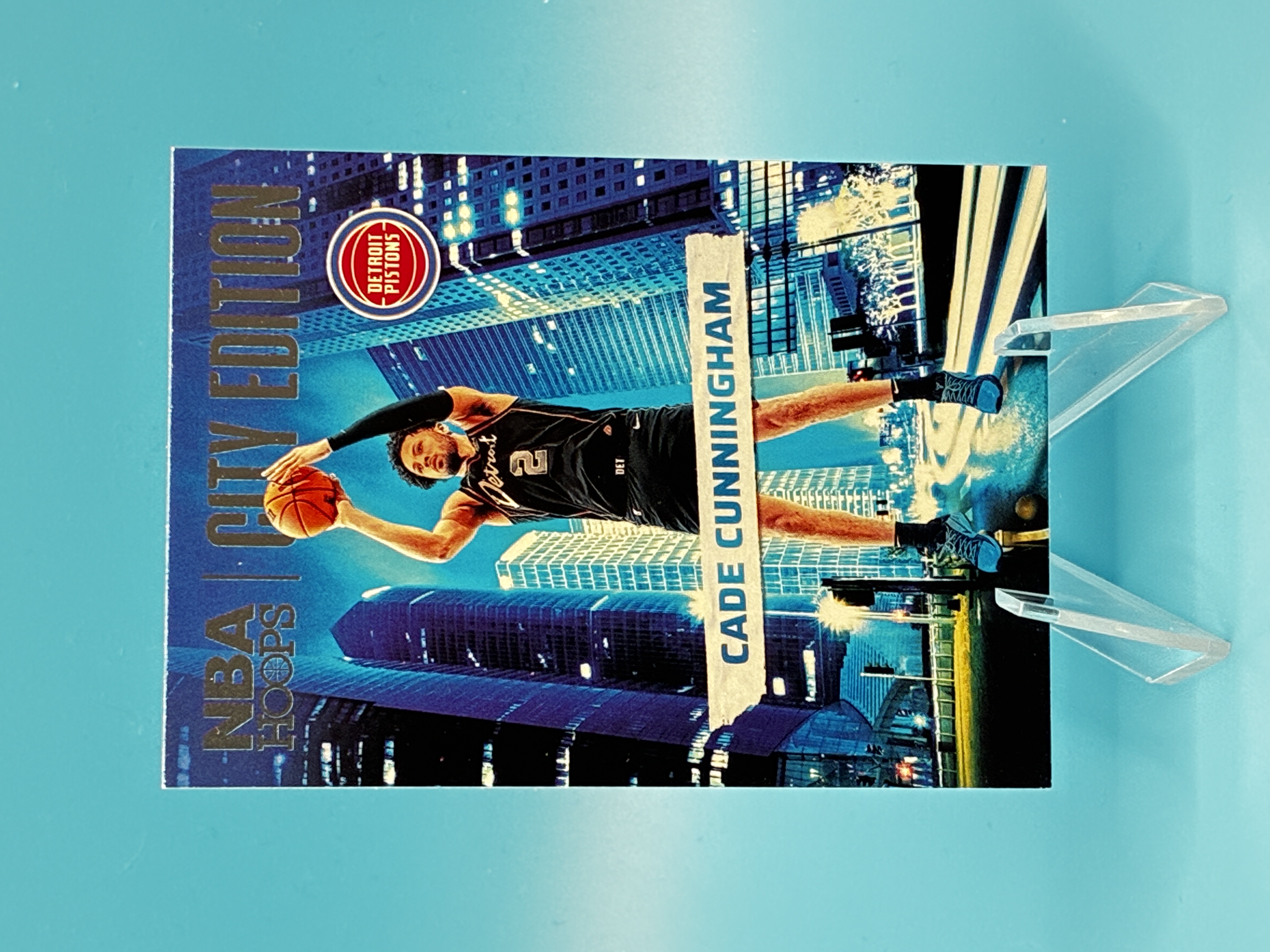 2024/2025 Panini Hoops Cade Cunningham City Edition #26 Detroit Pistons – Vorderseite