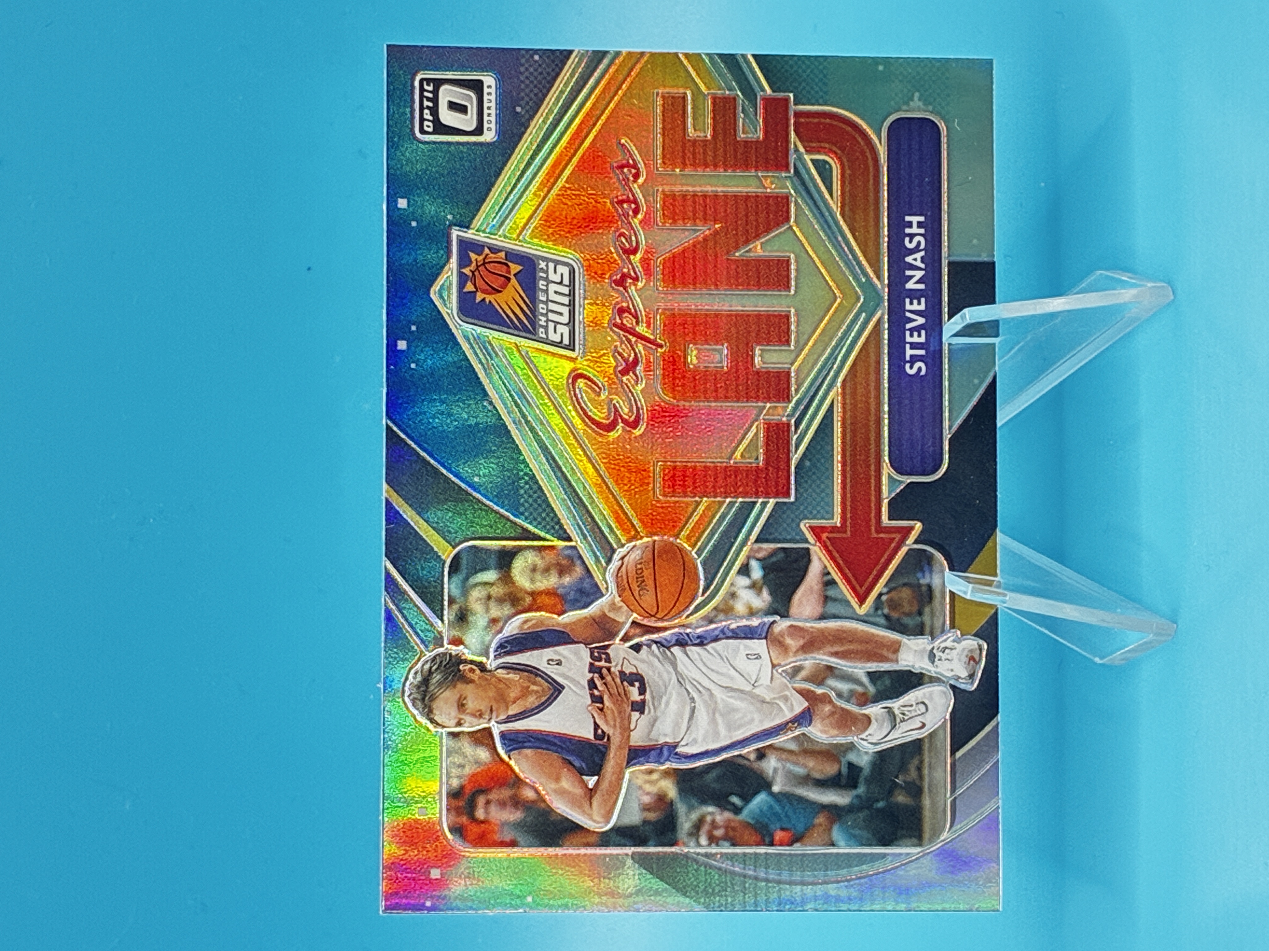 2020/2021 Panini Optic Steve Nash Holo Express Lane #20 Phoenix Suns – Vorderseite
