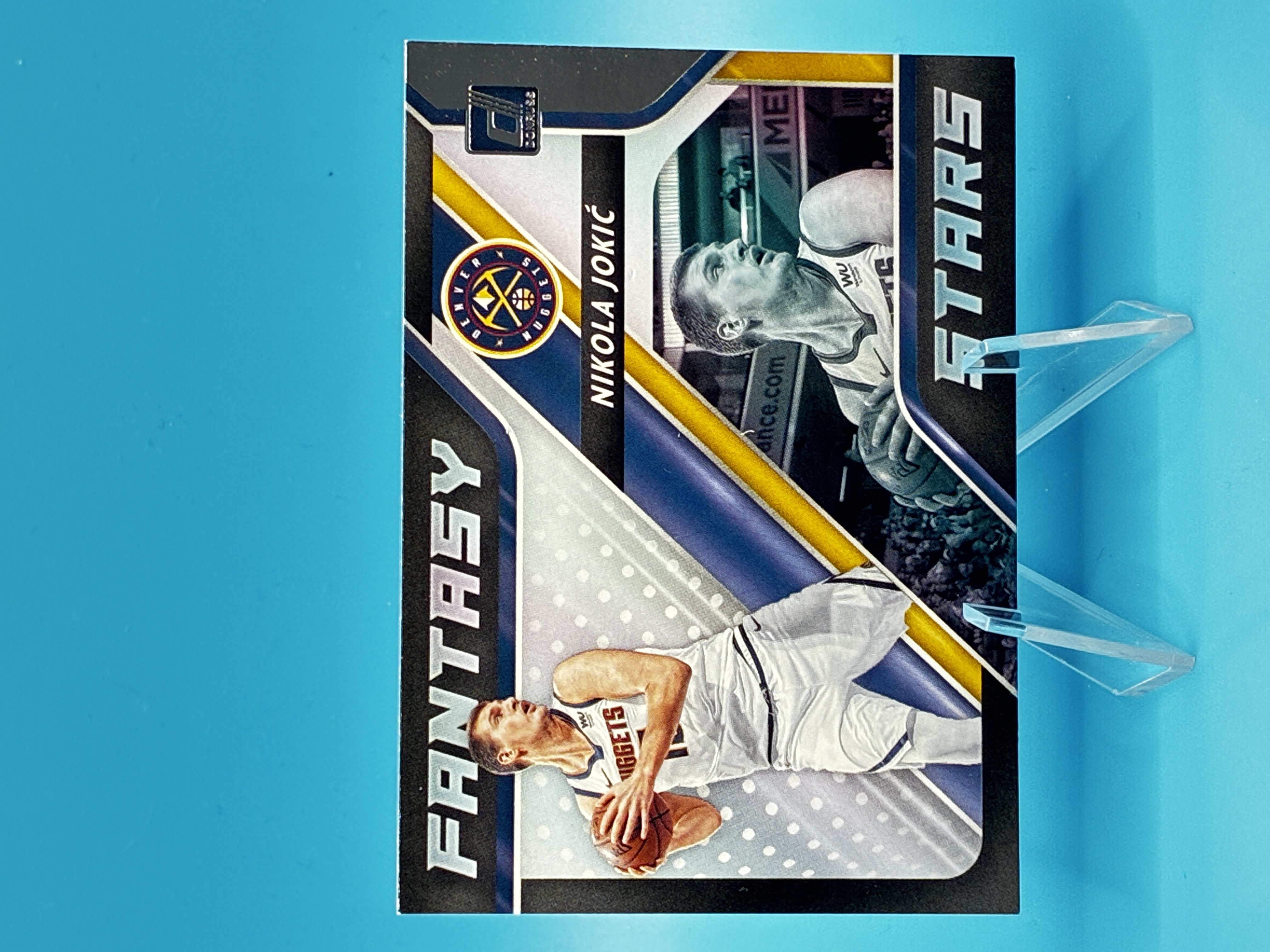 2020/2021 Panini Donruss Nikola Jokić Fantasy Stars #2 Denver Nuggets – Vorderseite