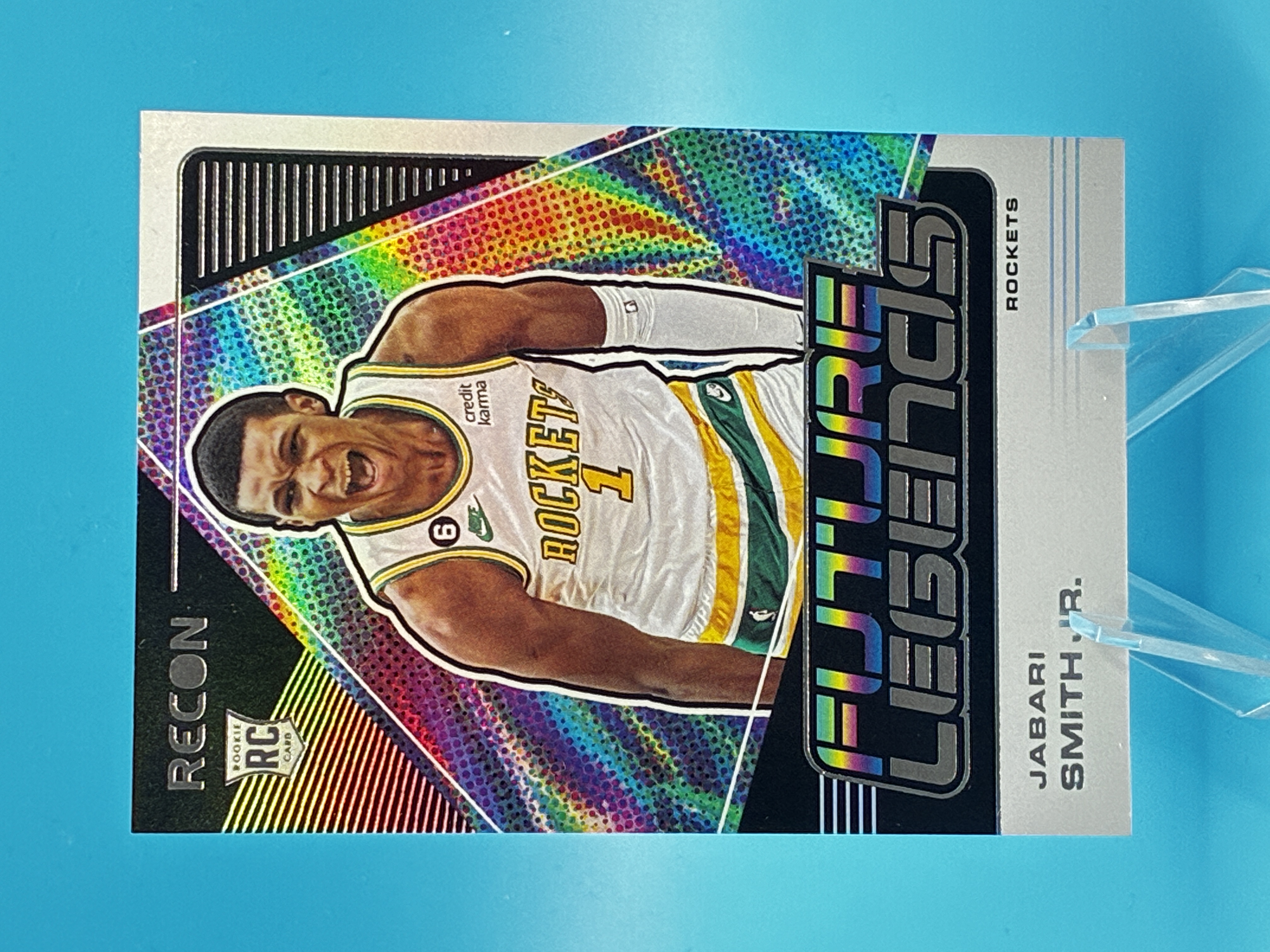 2022/2023 Panini Recon Jabari Smith Jr. Future Legends #7 Houston Rockets – Vorderseite