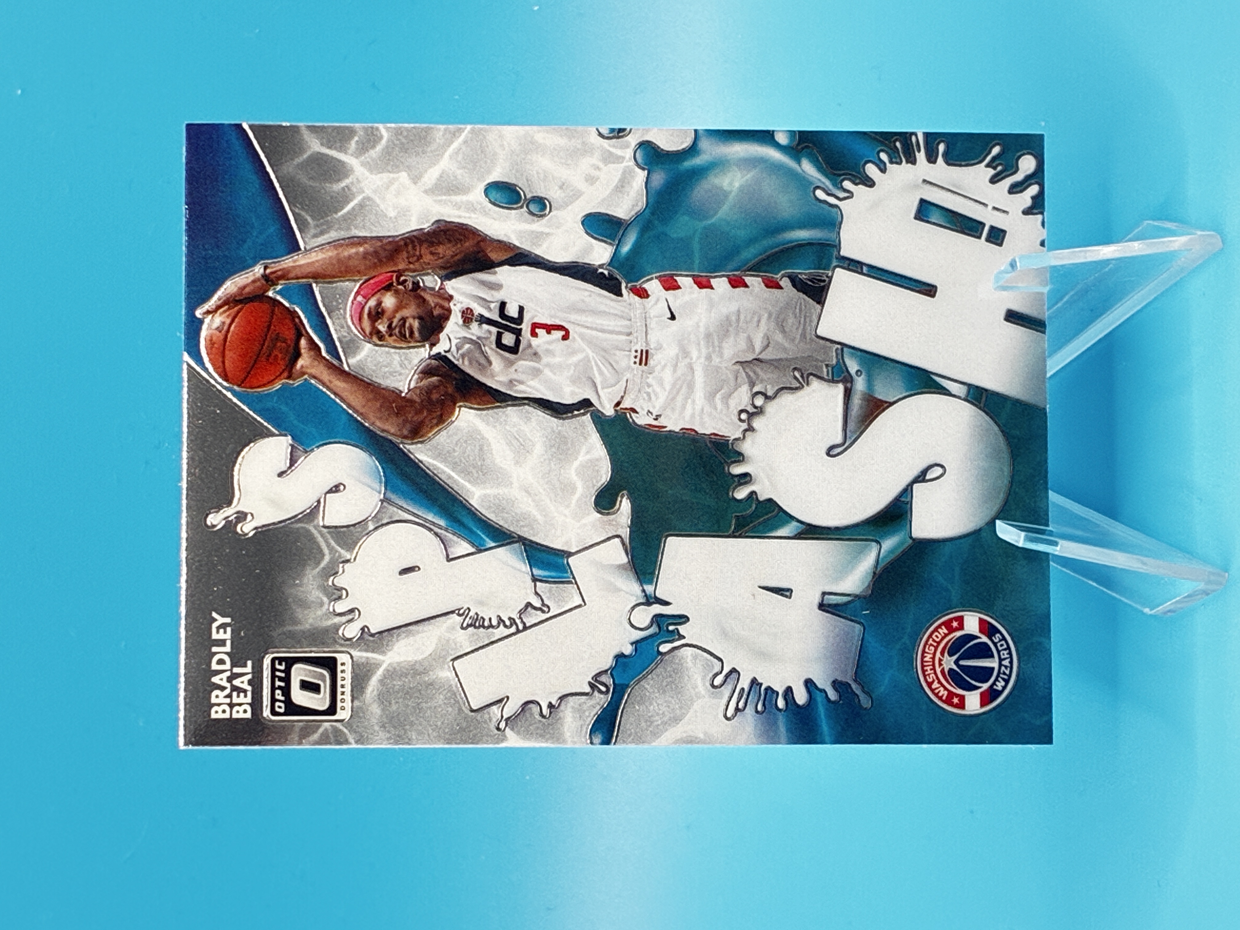 2020/2021 Panini Optic Bradley Beal Splash! #8 Washington Wizards – Vorderseite