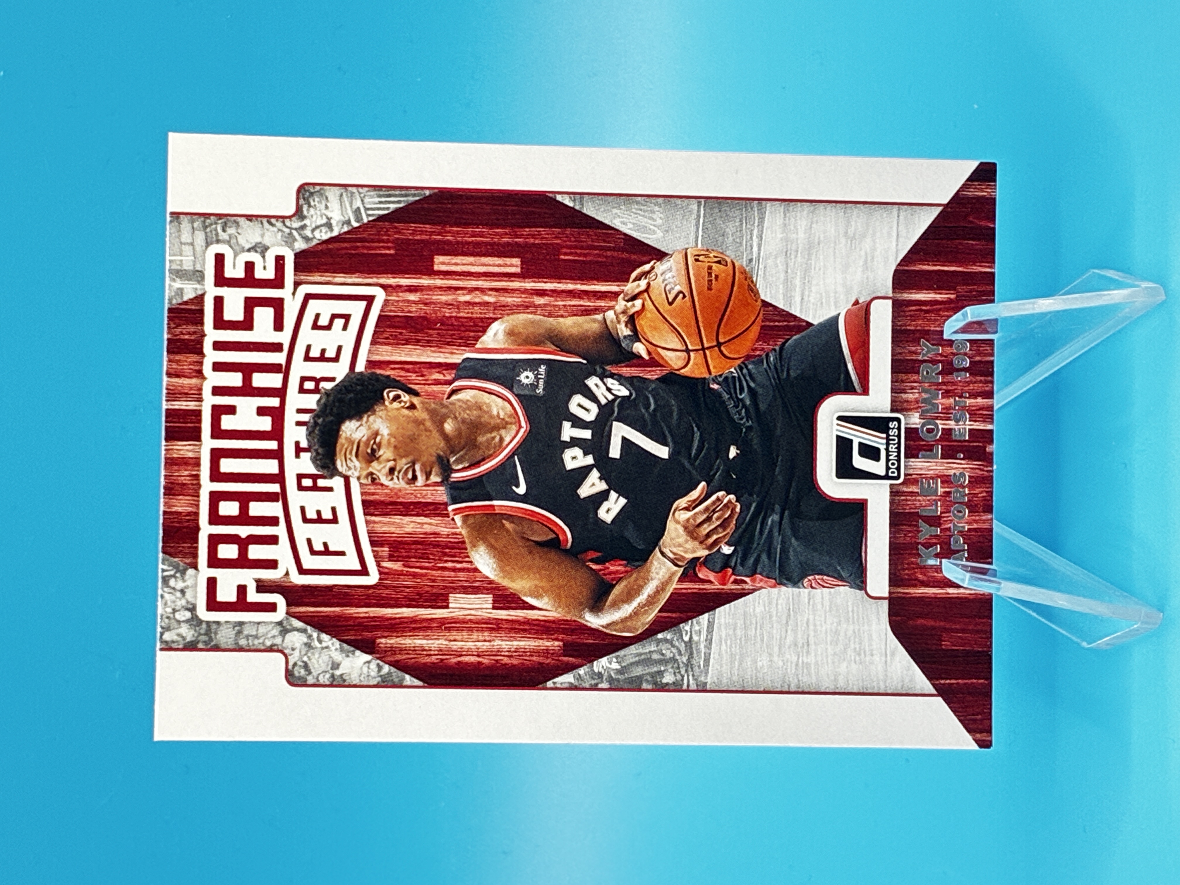 2019/2020 Panini Donruss Kyle Lowry Franchise Features #4 Toronto Raptors – Vorderseite