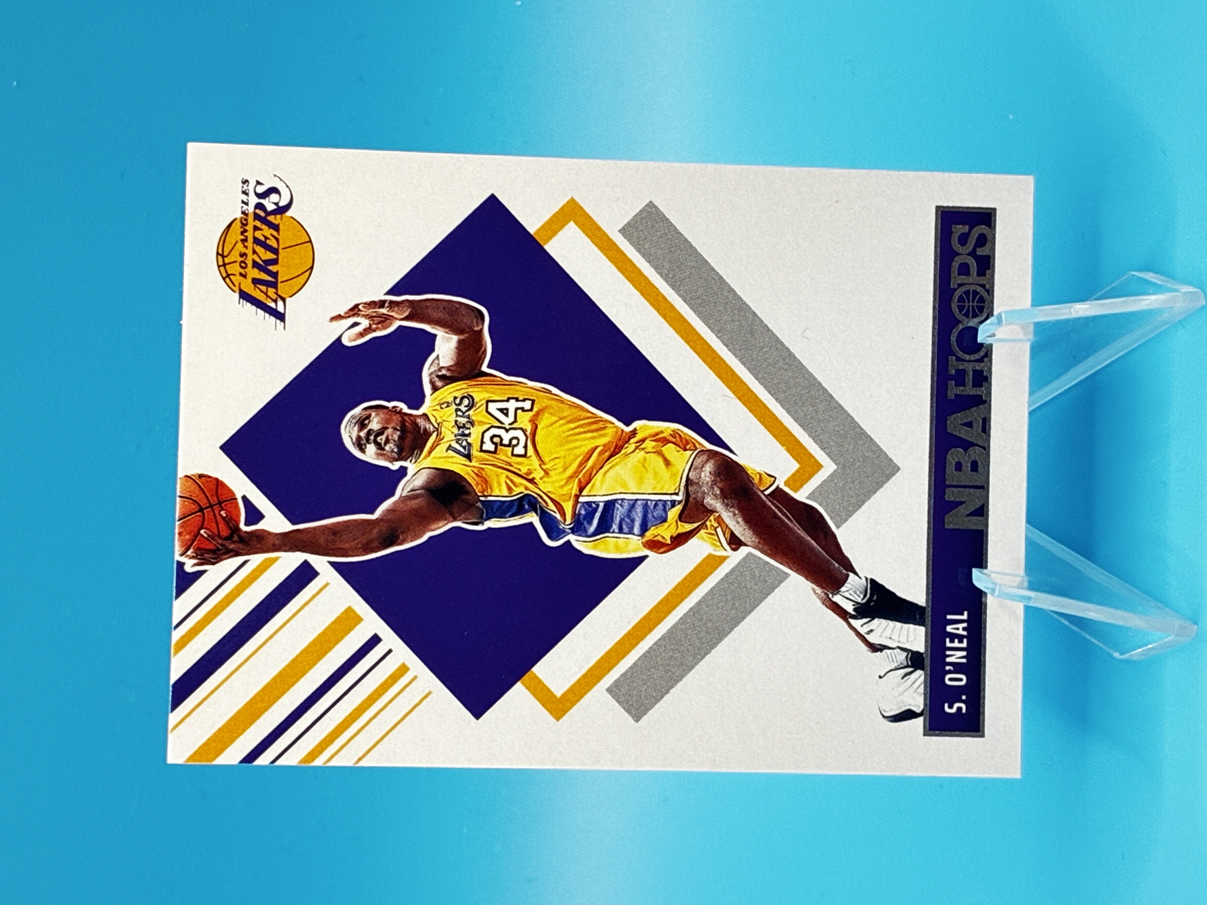 2024/2025 Panini Hoops Shaquille O'Neal Tribute #296 Los Angeles Lakers – Vorderseite