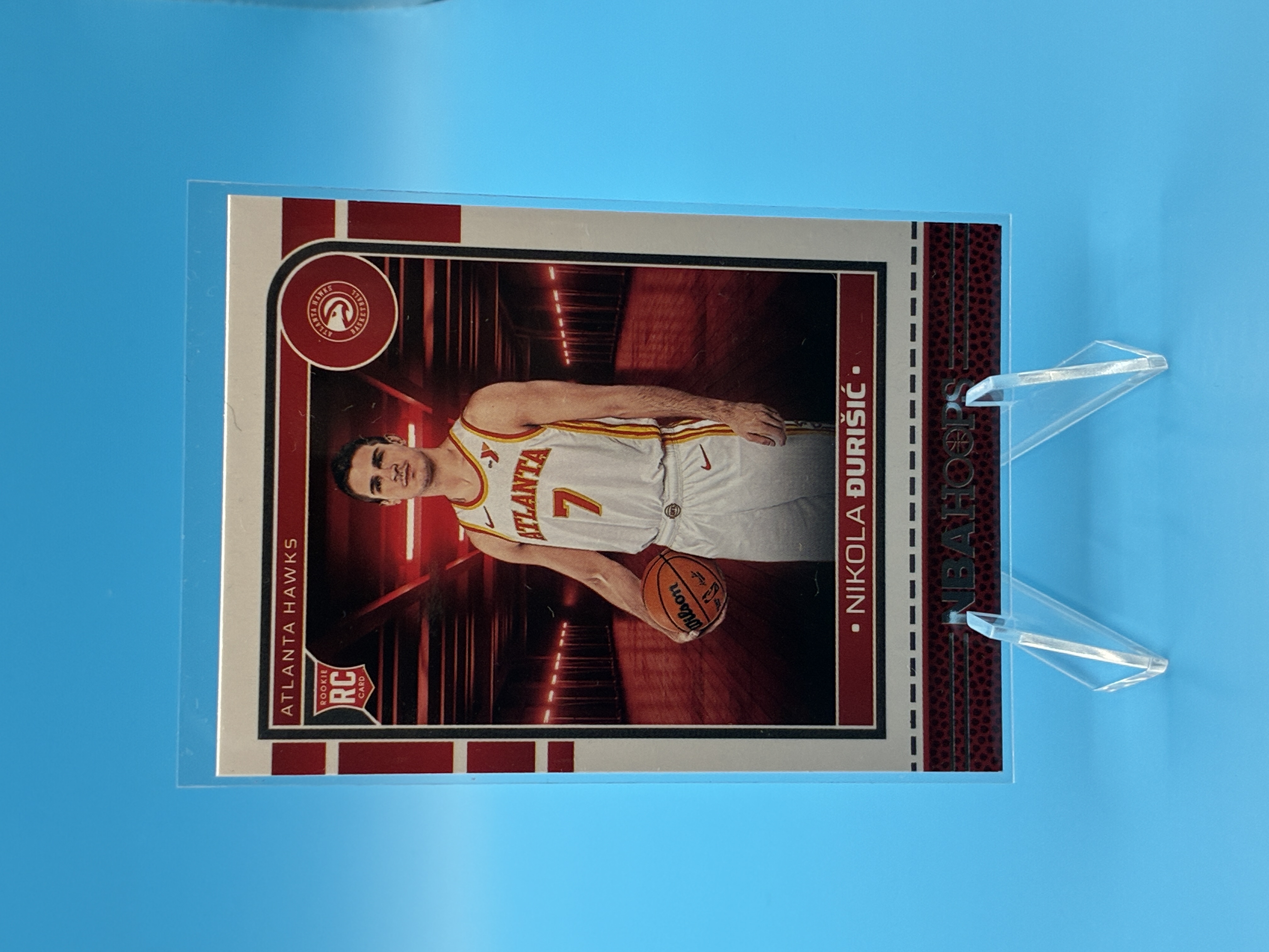 2024/2025 Panini Hoops Nikola Đurišić #273 Atlanta Hawks – Vorderseite