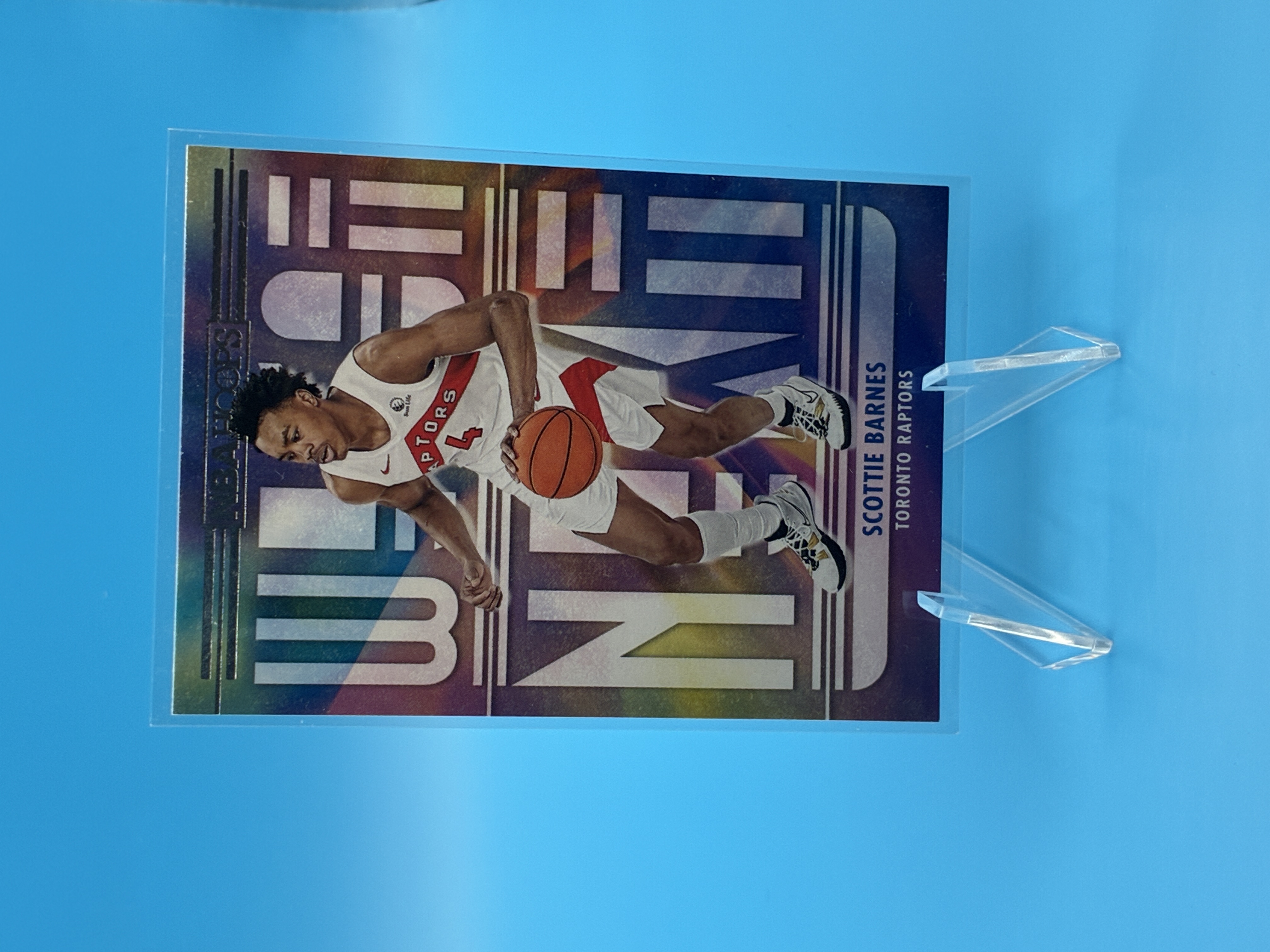 2021/2022 Panini Hoops Scottie Barnes We Got Now #4 Toronto Raptors – Vorderseite