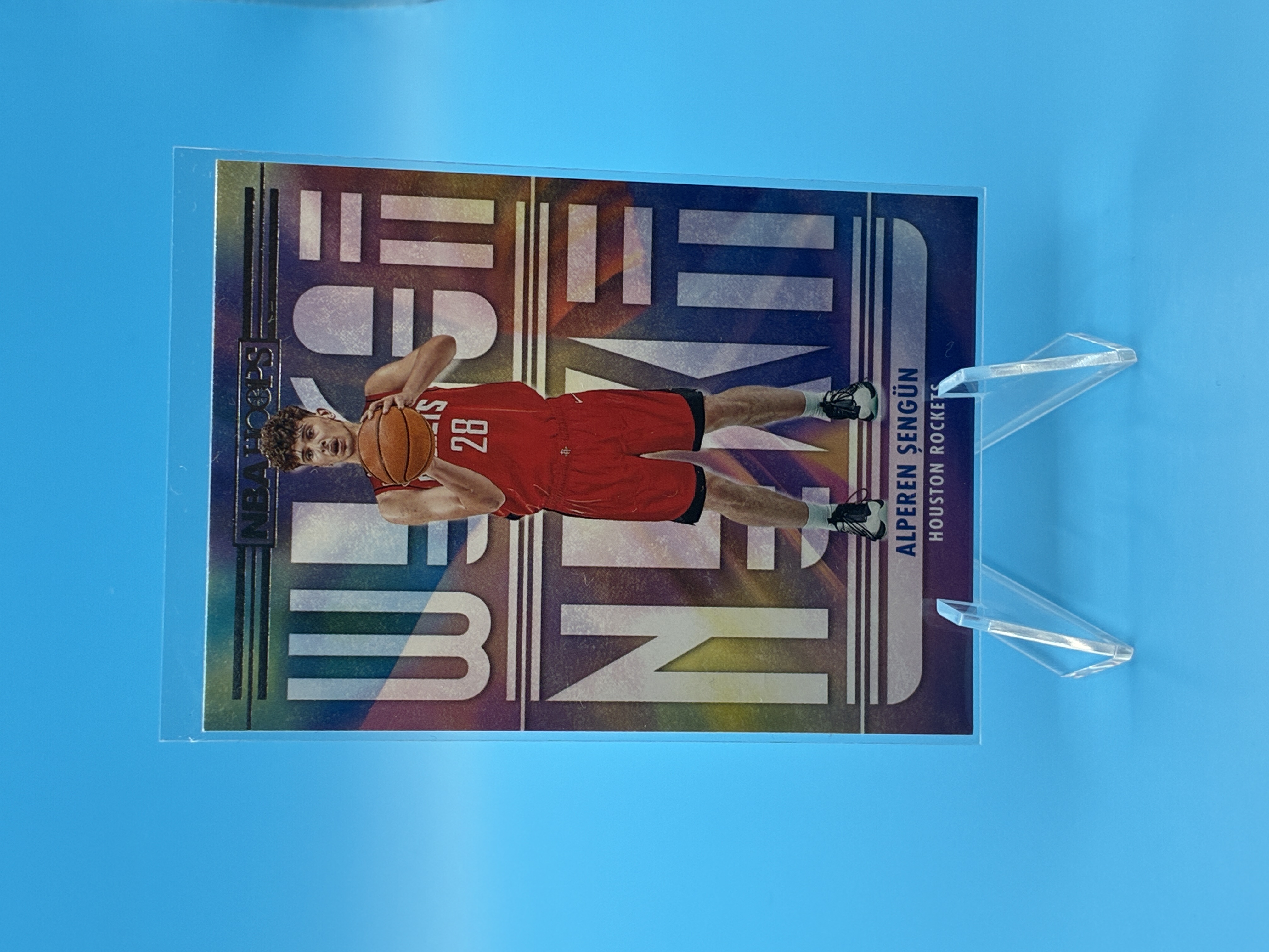 2021/2022 Panini Hoops Alperen Şengün We Got Now #16 Houston Rockets – Vorderseite