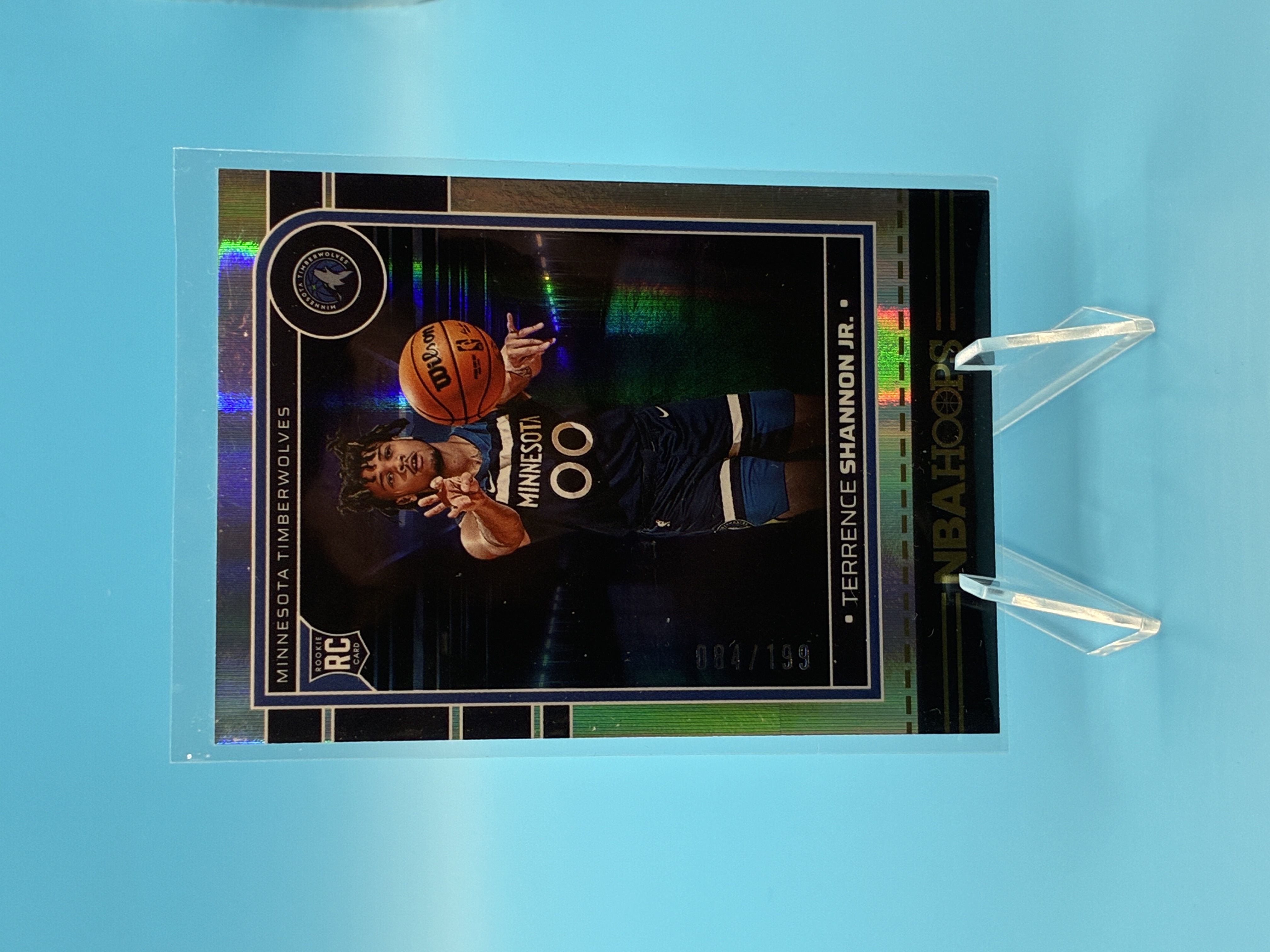 2024/2025 Panini Hoops Terrence Shannon Jr. /199 #257 Minnesota Timberwolves – Vorderseite