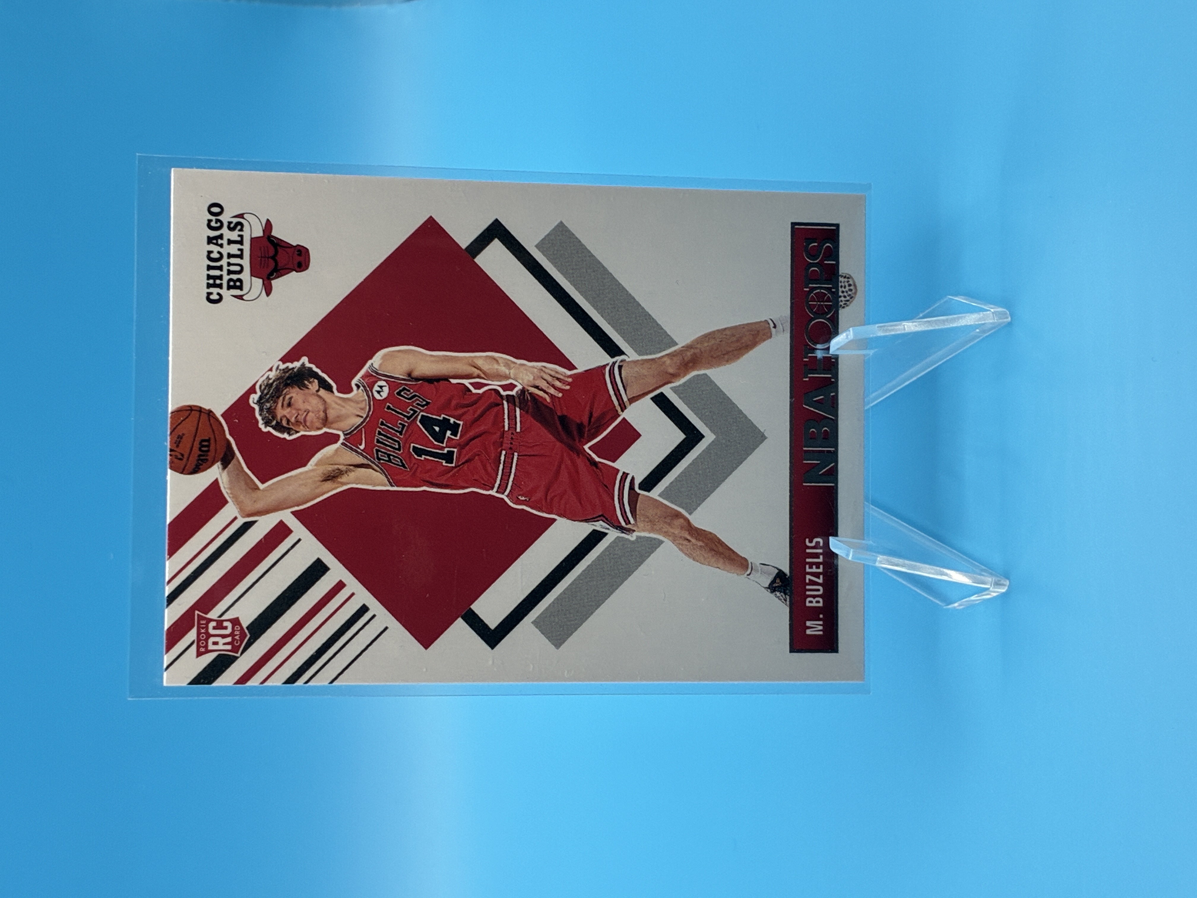 2024/2025 Panini Hoops Matas Buzelis Tribute #295 Chicago Bulls – Vorderseite