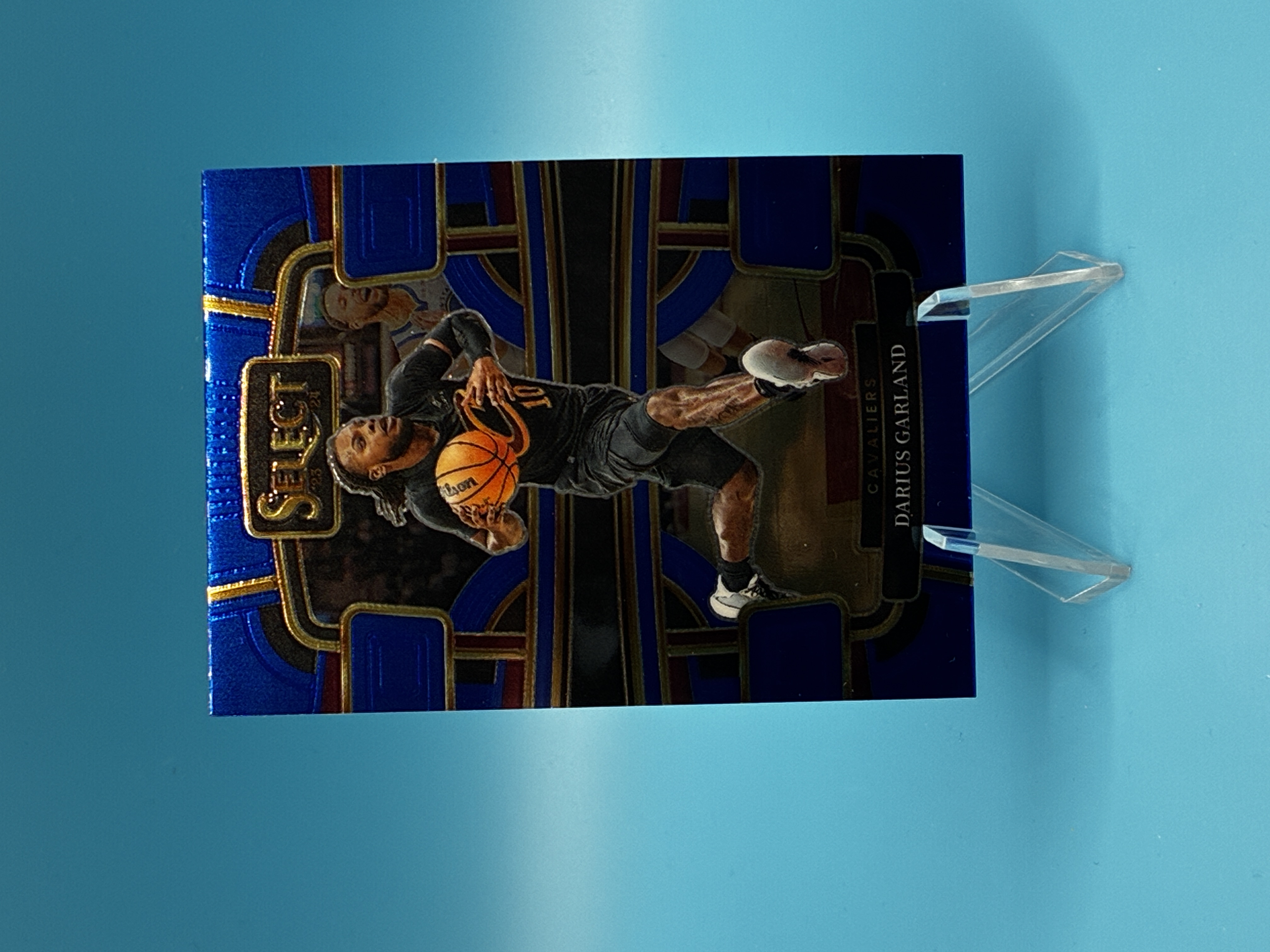 2023/2024 Panini Select Darius Garland Blue Concourse #50 Cleveland Cavaliers – Vorderseite