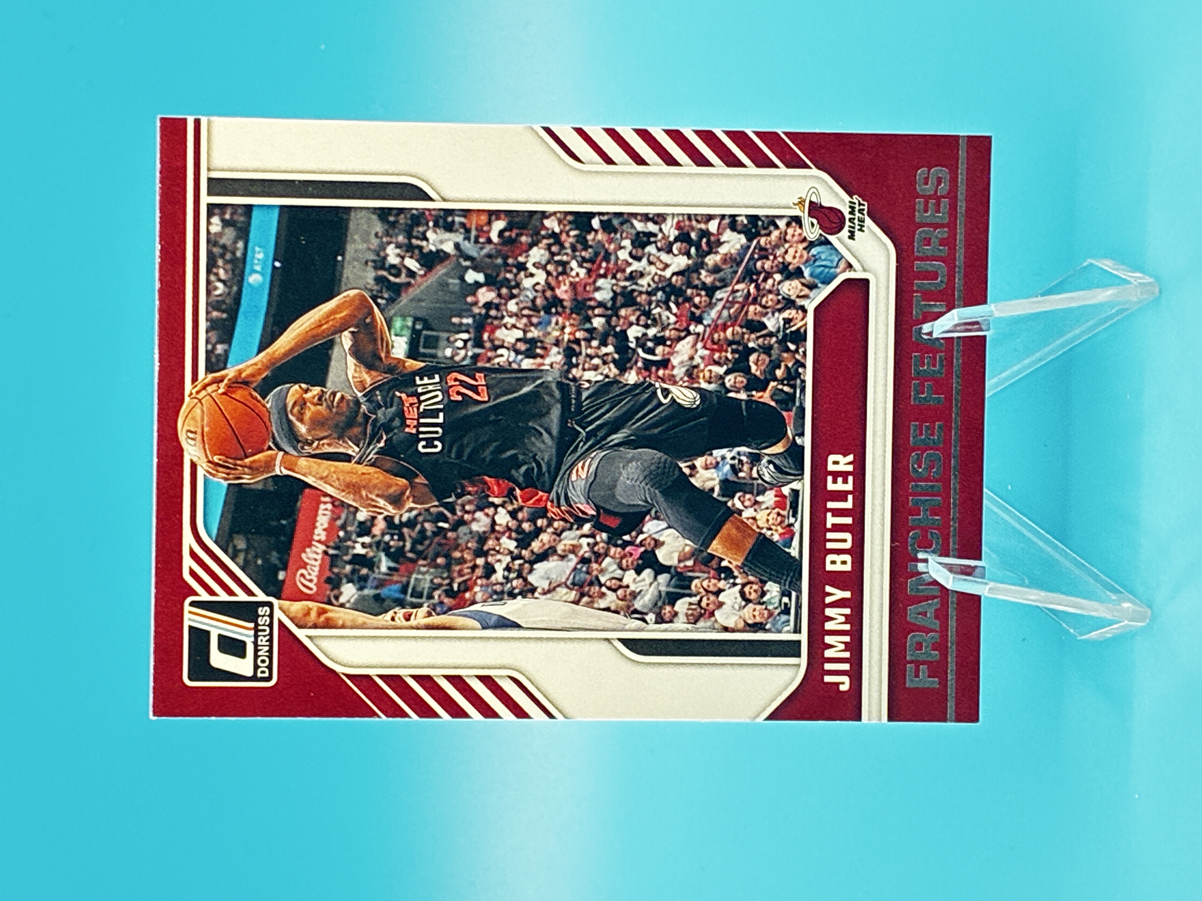 2024/2025 Panini Donruss Jimmy Butler Franchise Features #10 Miami Heat – Vorderseite