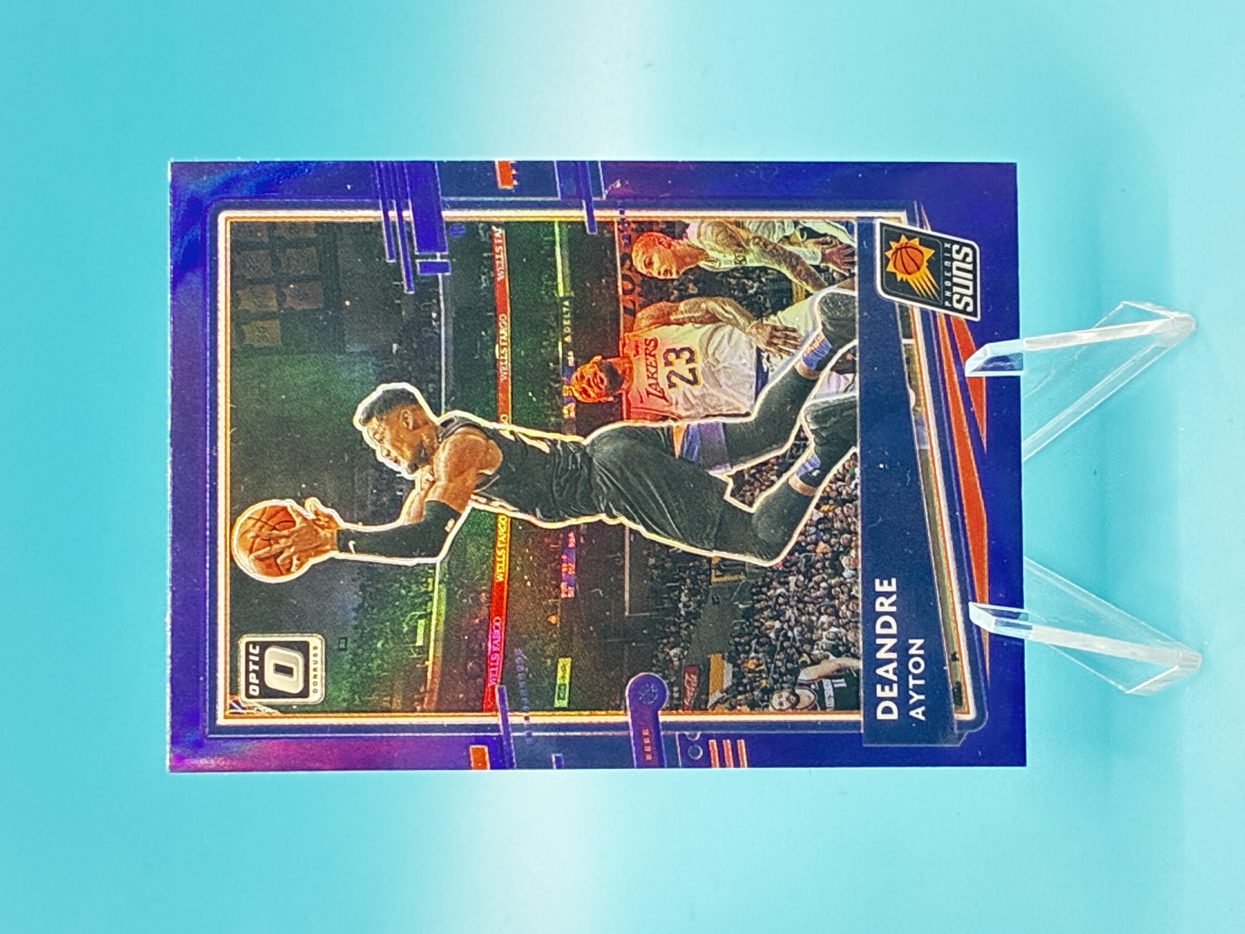 2020/2021 Panini Optic Deandre Ayton Purple #90 Phoenix Suns – Vorderseite