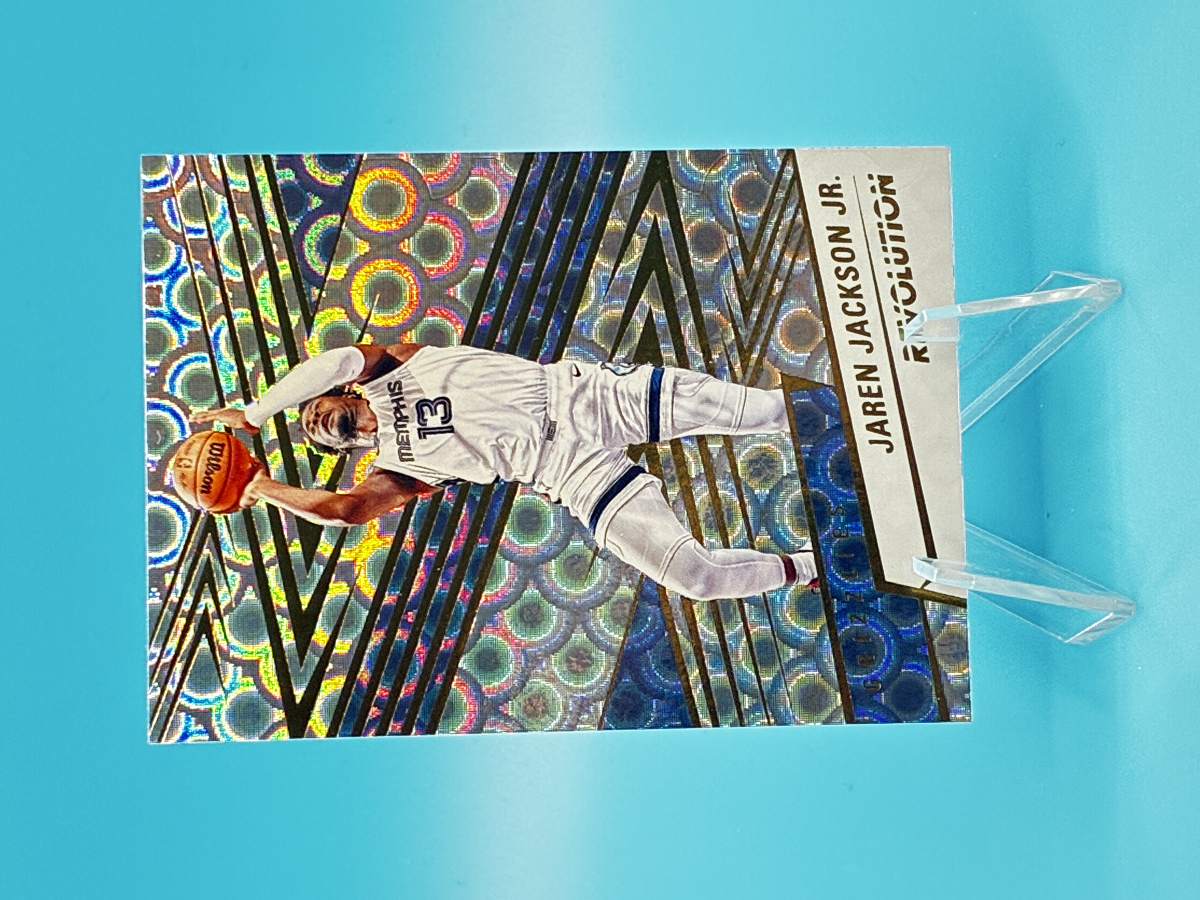 2024/2025 Panini Revolution Jaren Jackson Jr. Groove #41 Memphis Grizzlies – Vorderseite