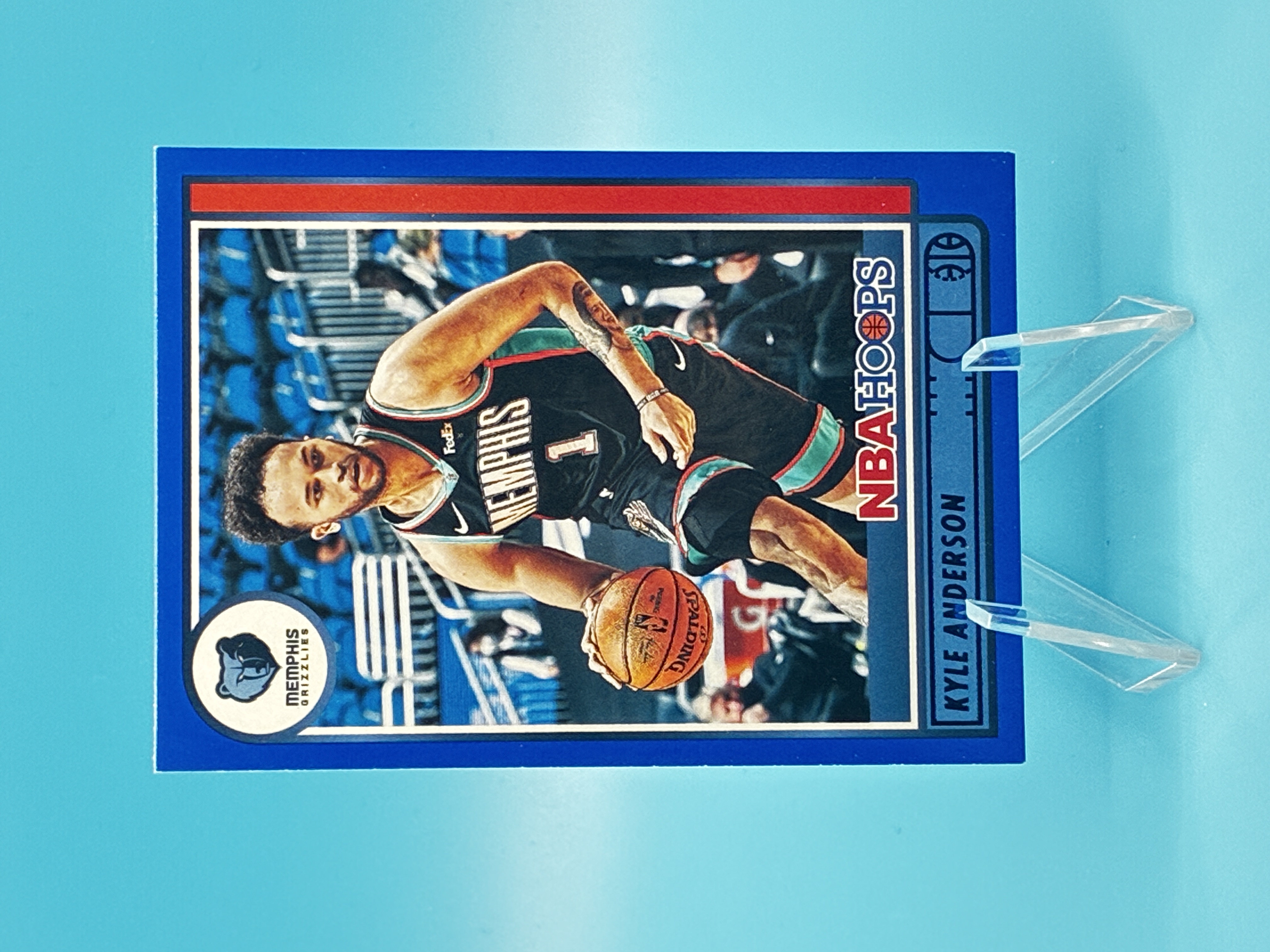 2021/2022 Panini Hoops Kyle Anderson Blue #162 Memphis Grizzlies – Vorderseite