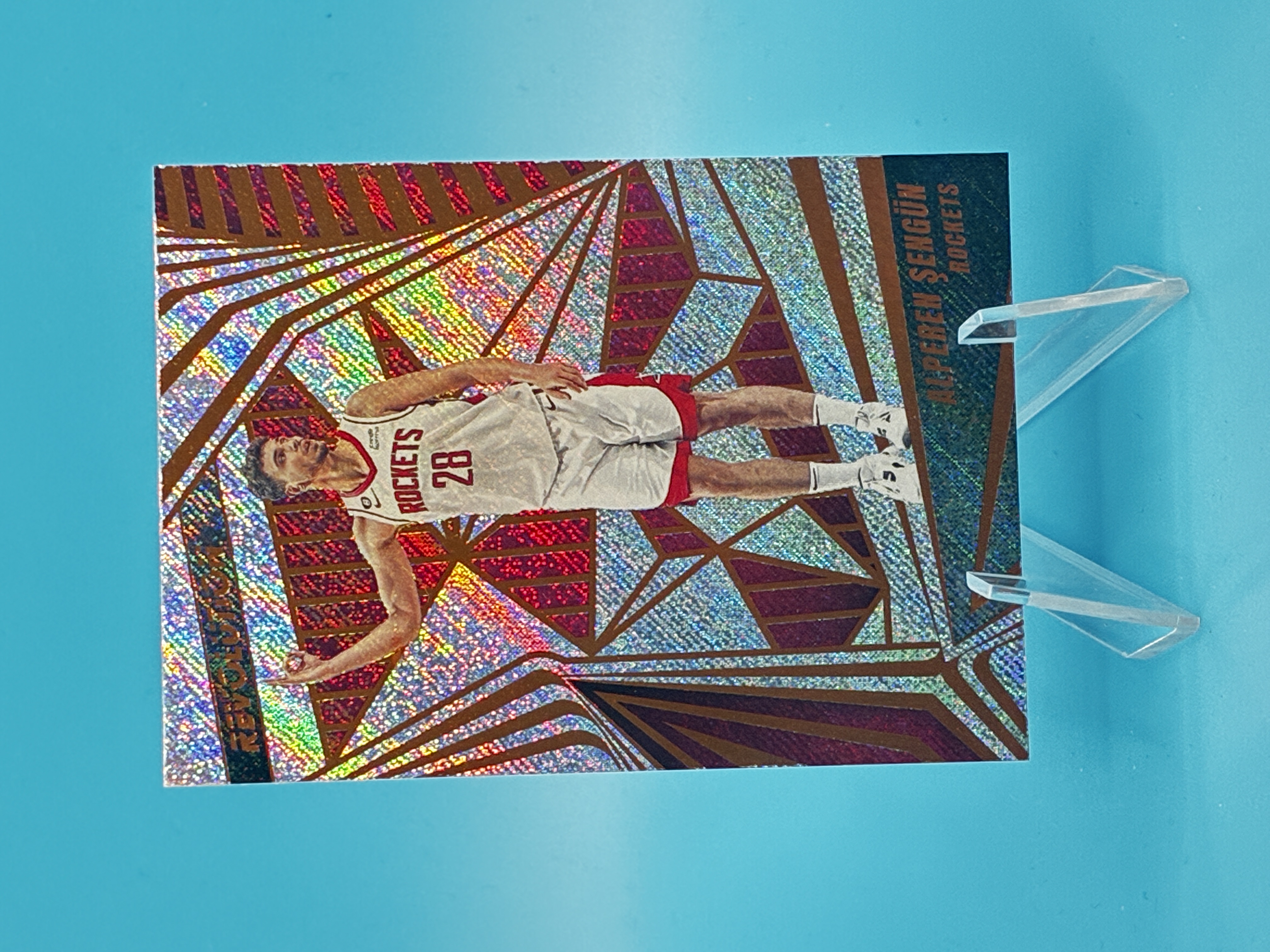 2023/2024 Panini Revolution Alperen Şengün #74 Houston Rockets – Vorderseite