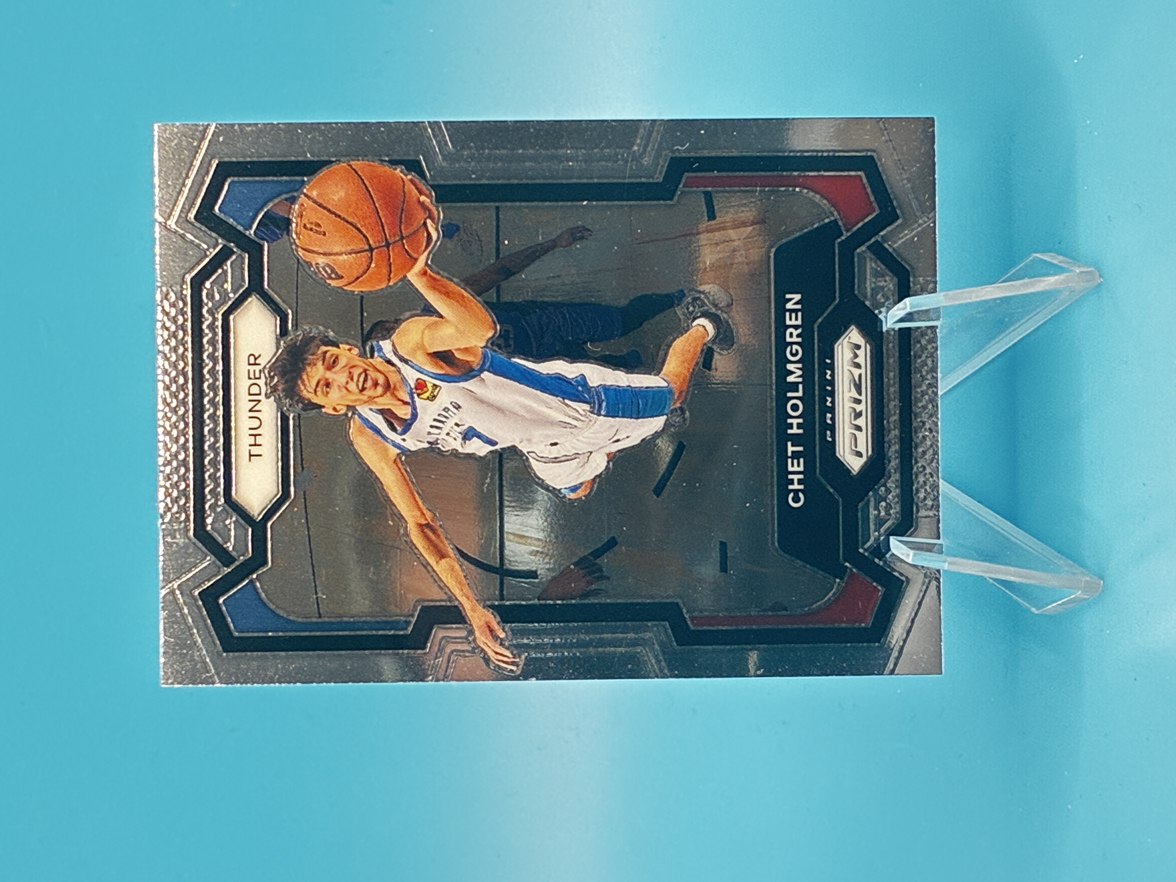 2023/2024 Panini Prizm Chet Holmgren #115 Oklahoma City Thunder – Vorderseite