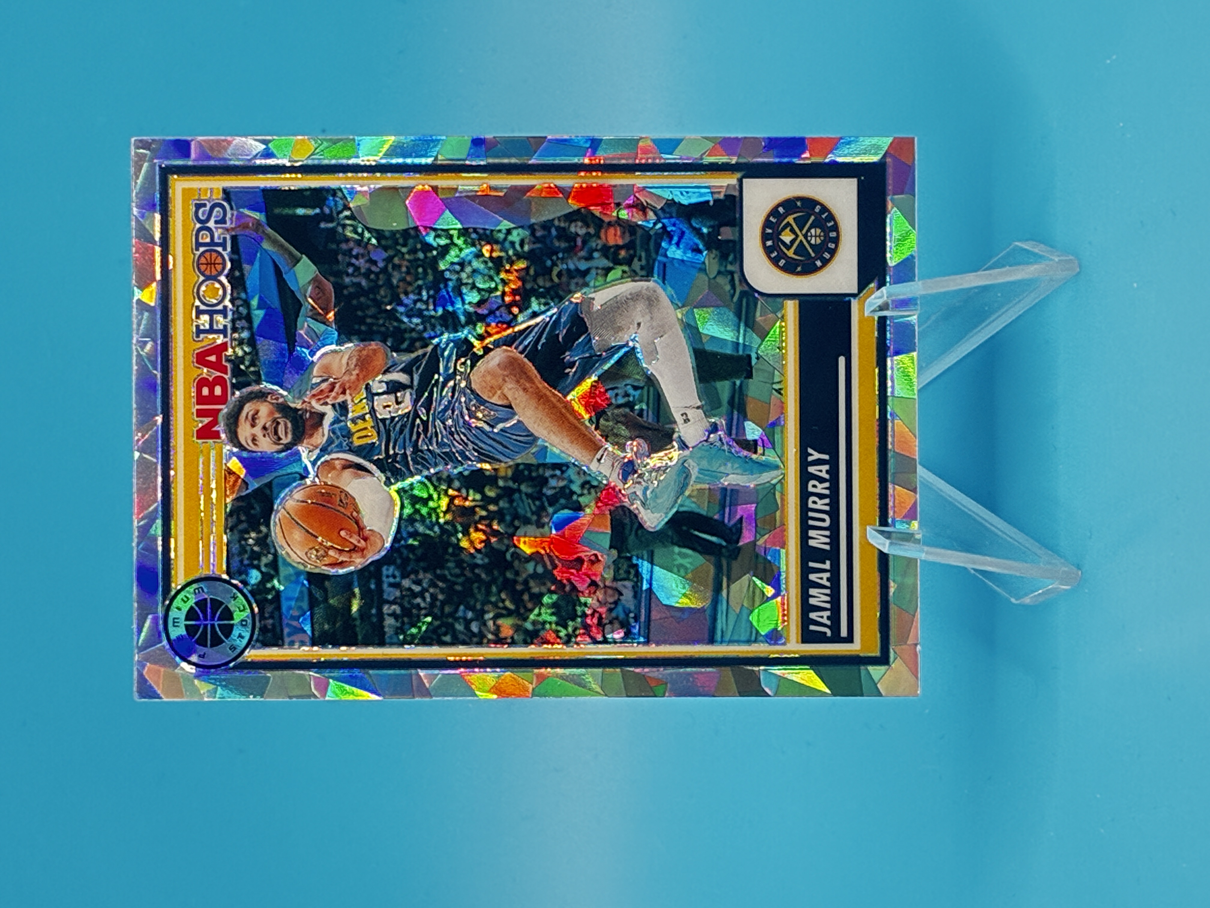 2023/2024 Panini NBA Hoops Jamal Murray Cracked Ice #32 Denver Nuggets – Vorderseite