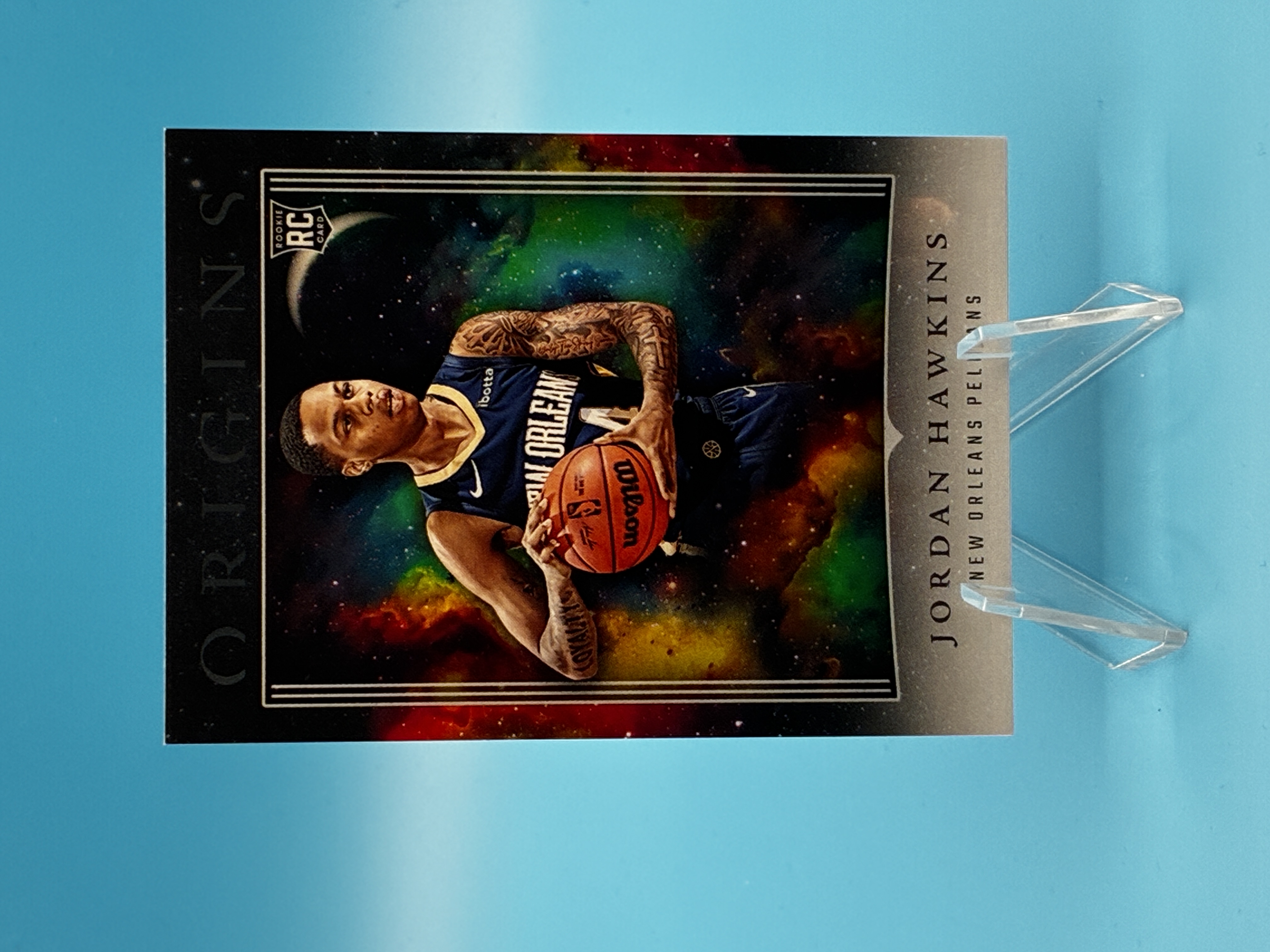 2023/2024 Panini Origins Jordan Hawkins #100 New Orleans Pelicans – Vorderseite