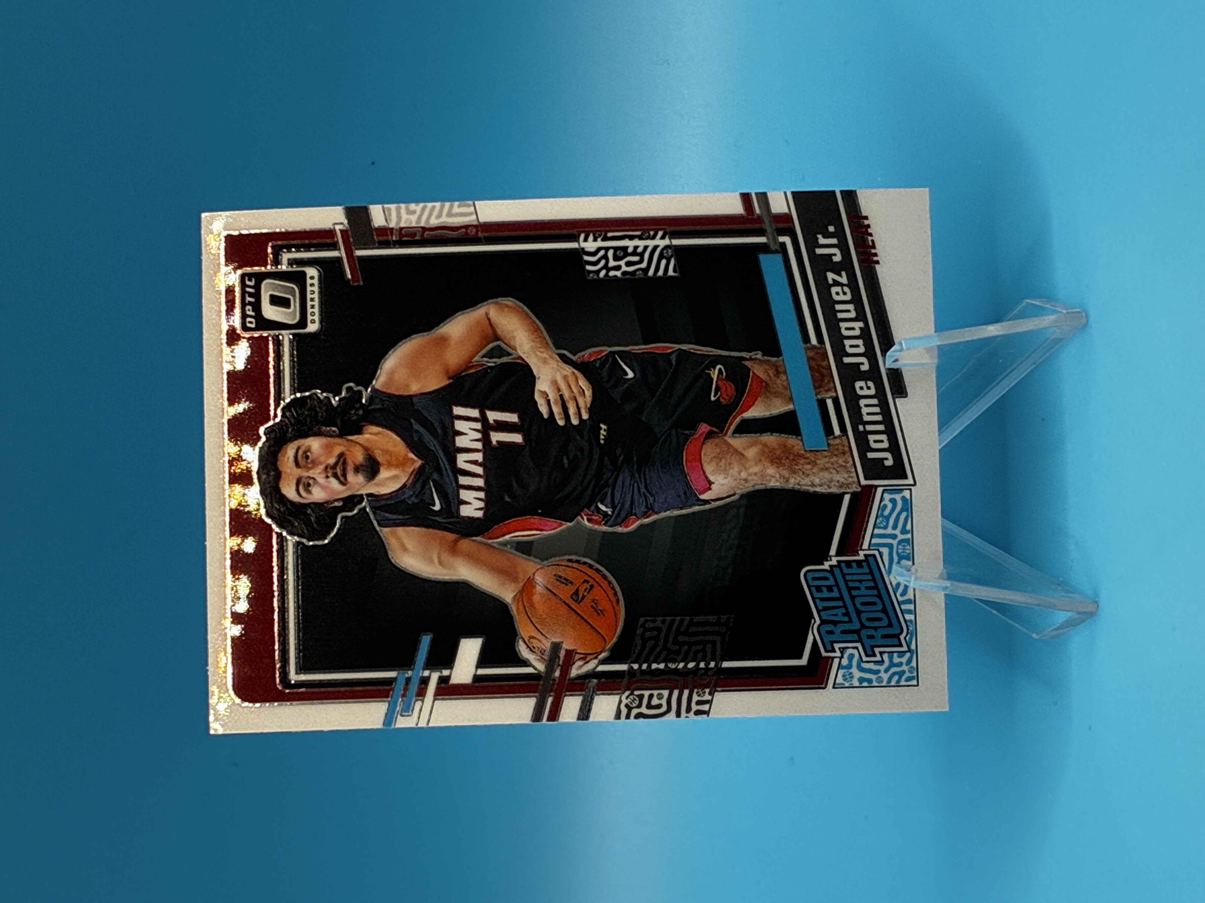 2023/2024 Panini Optic Jaime Jaquez Jr. Rated Rookie #216 Miami Heat – Vorderseite