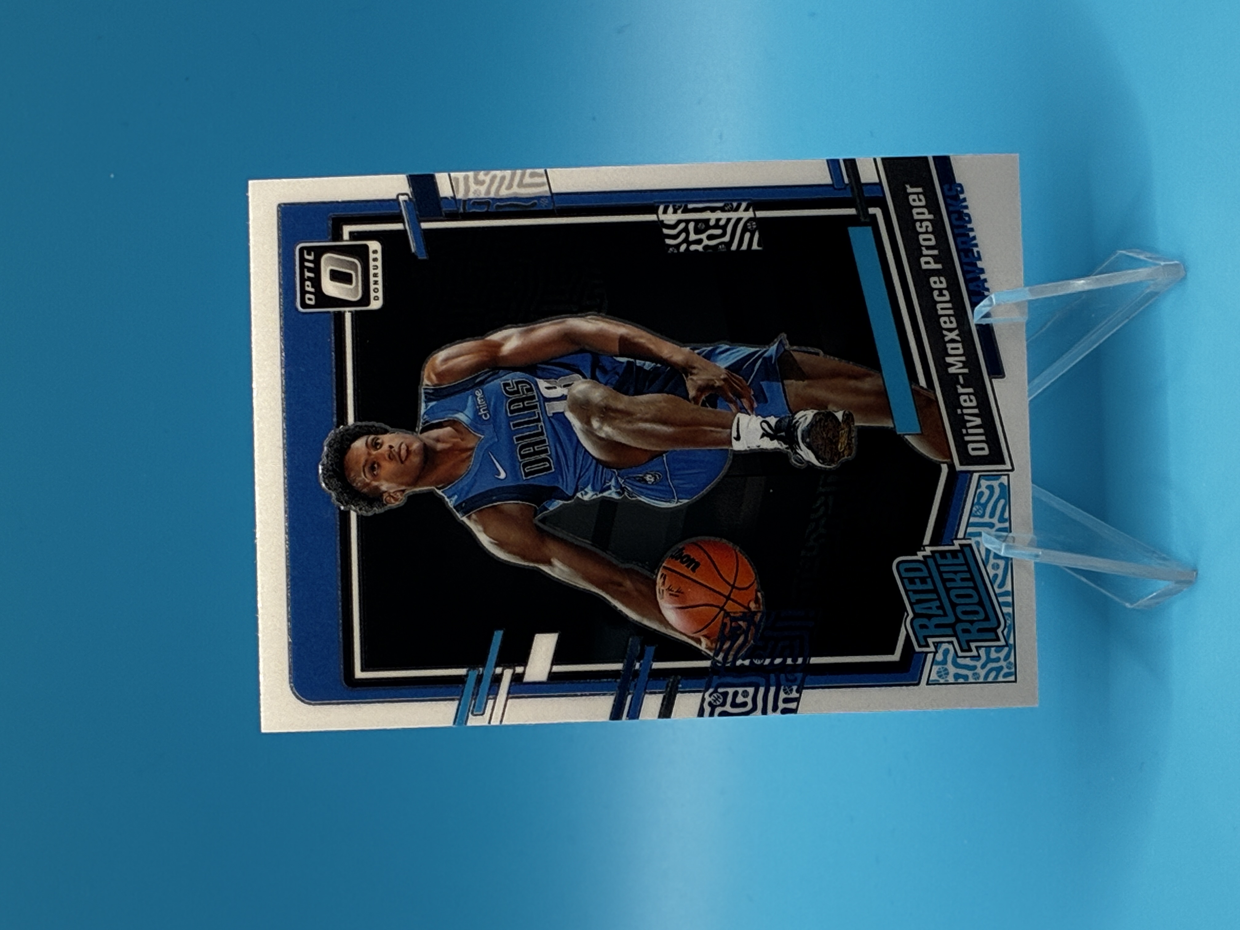 2023/2024 Panini Optic Olivier-Maxence Prosper Rated Rookie #202 Dallas Mavericks – Vorderseite
