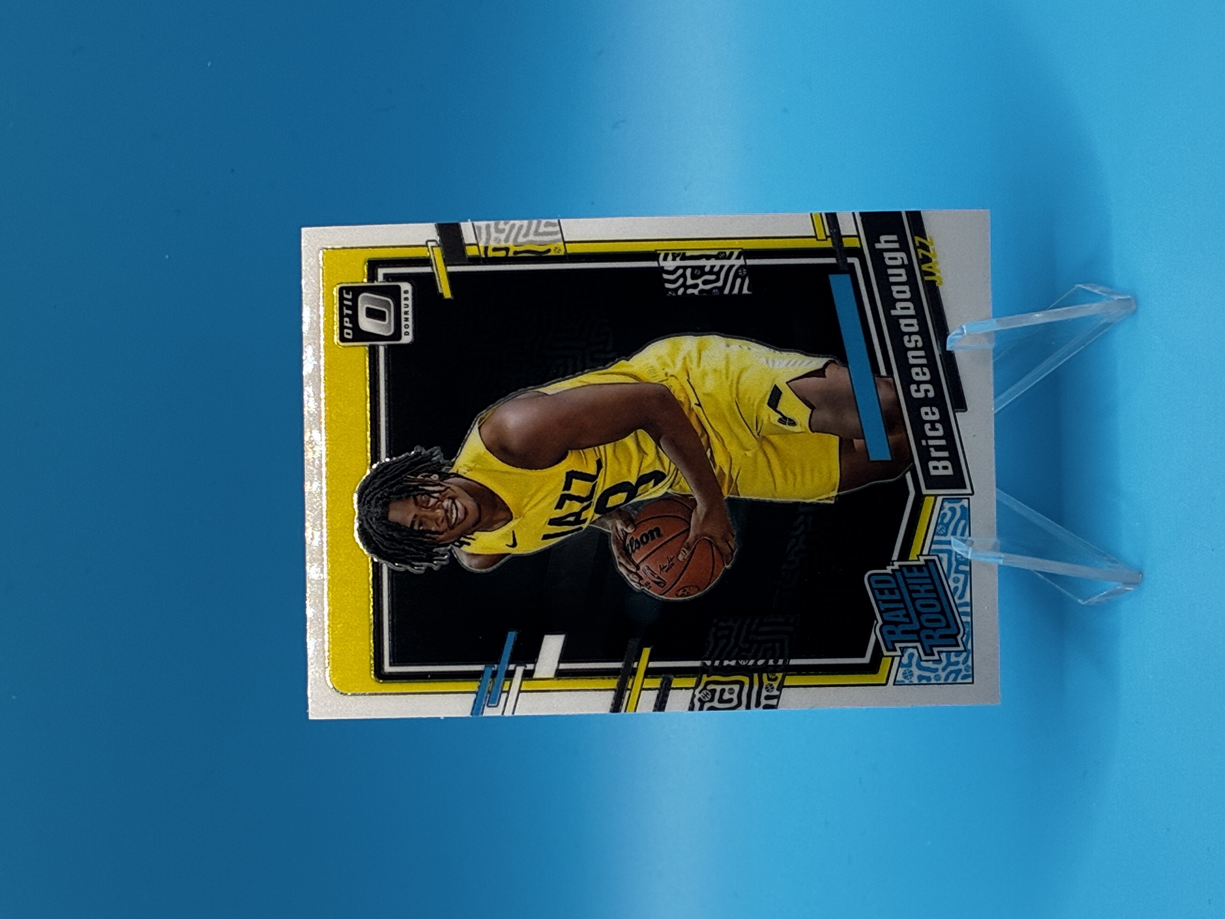 2023/2024 Panini Optic Brice Sensabaugh Rated Rookie #209 Utah Jazz – Vorderseite