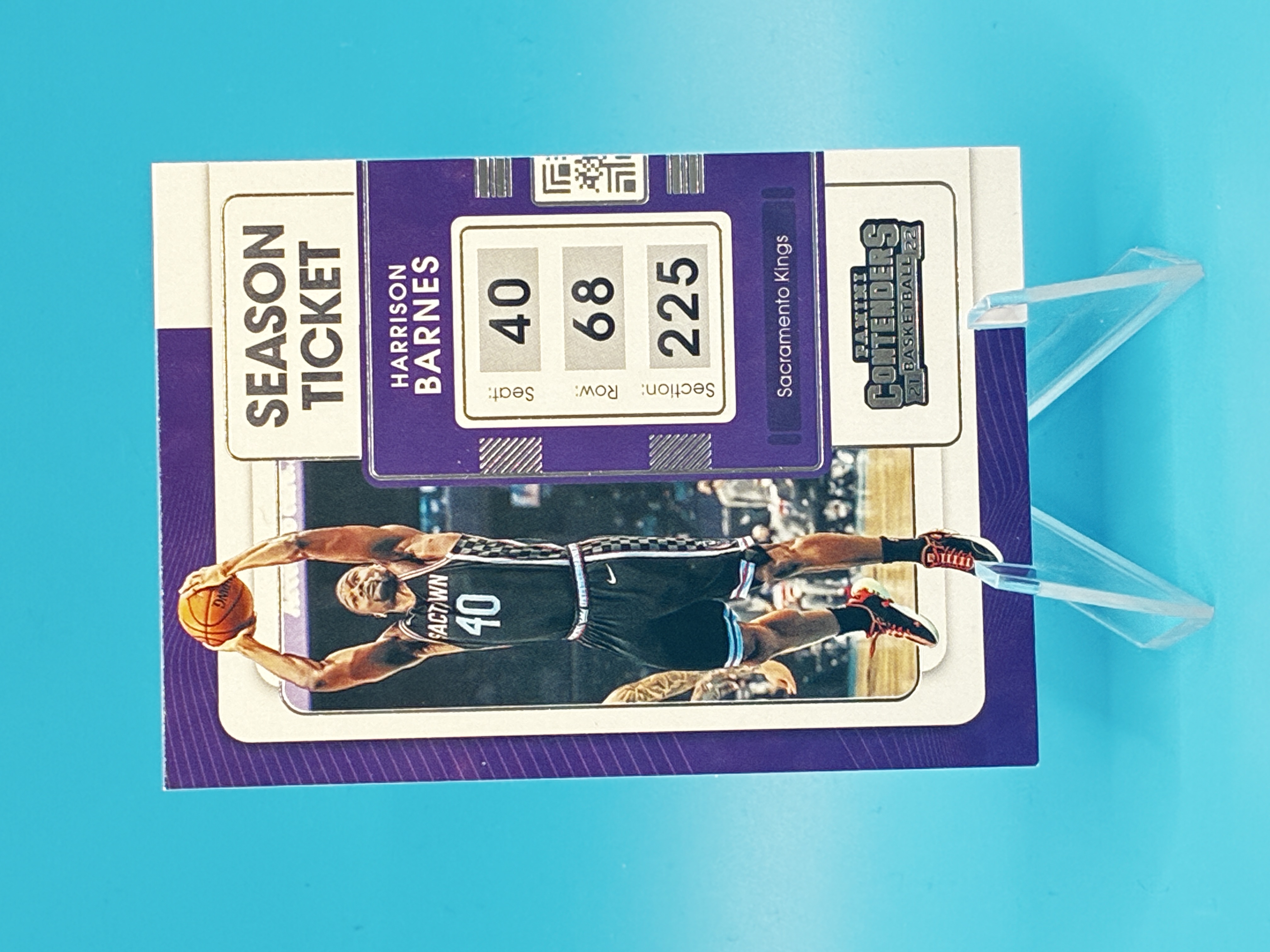2021/2022 Panini Contenders Basketball Harrison Barnes #79 Sacramento Kings – Vorderseite