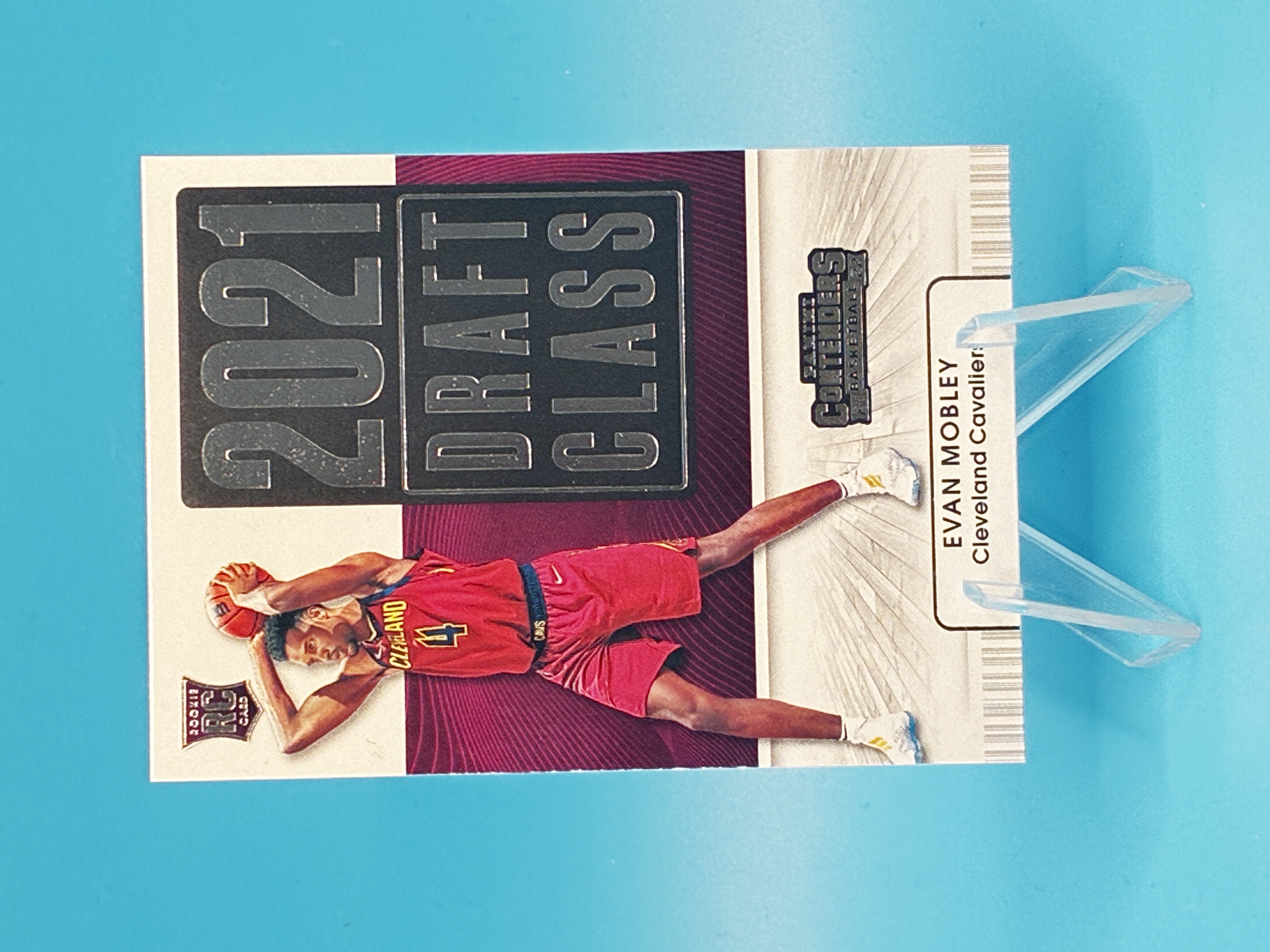2021/2022 Panini Contender Evan Mobley Draft Class #3 Cleveland Cavaliers – Vorderseite