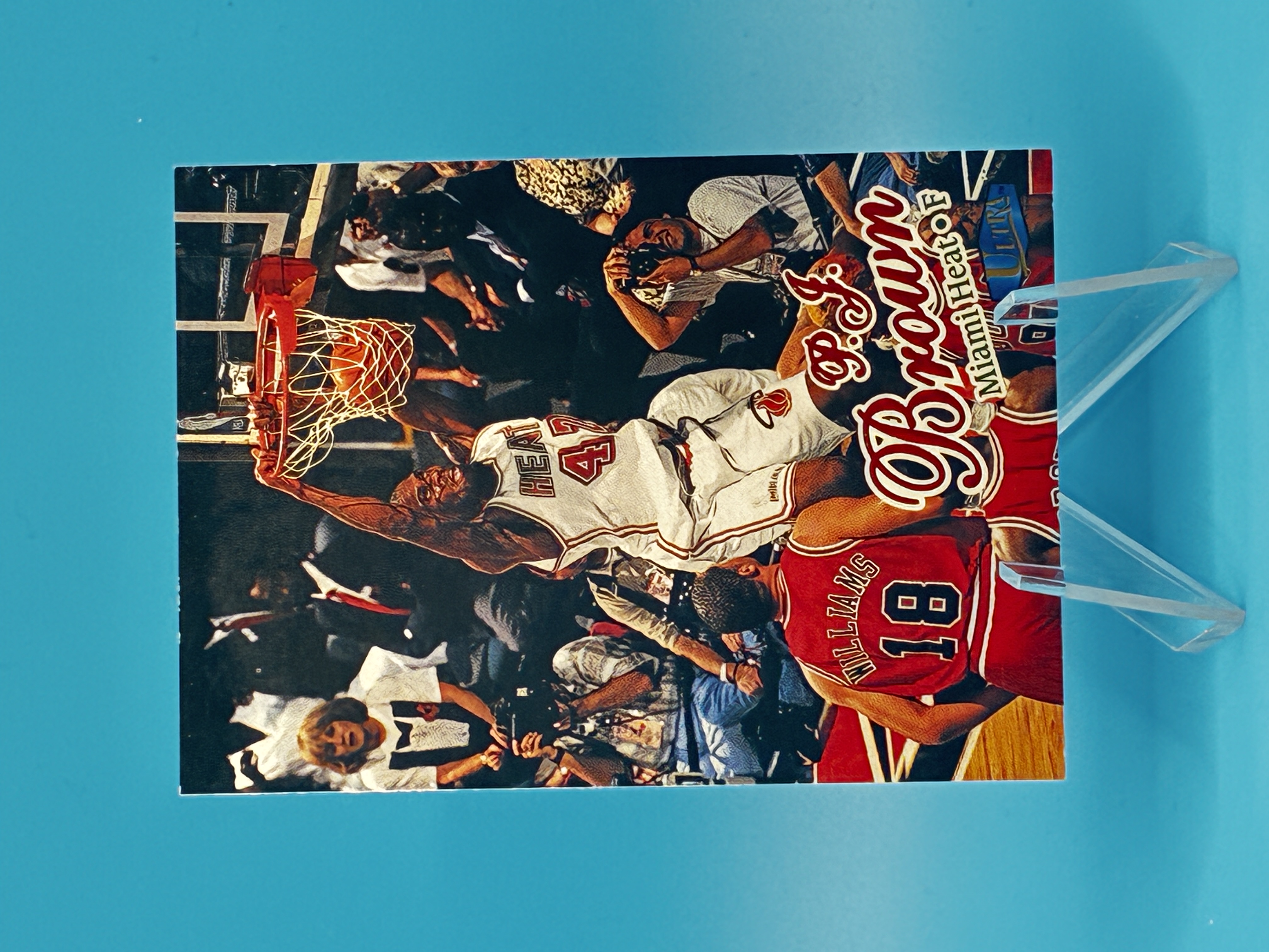 1997/1998 Fleer Ultra P.J. Brown #47 Miami Heat – Vorderseite