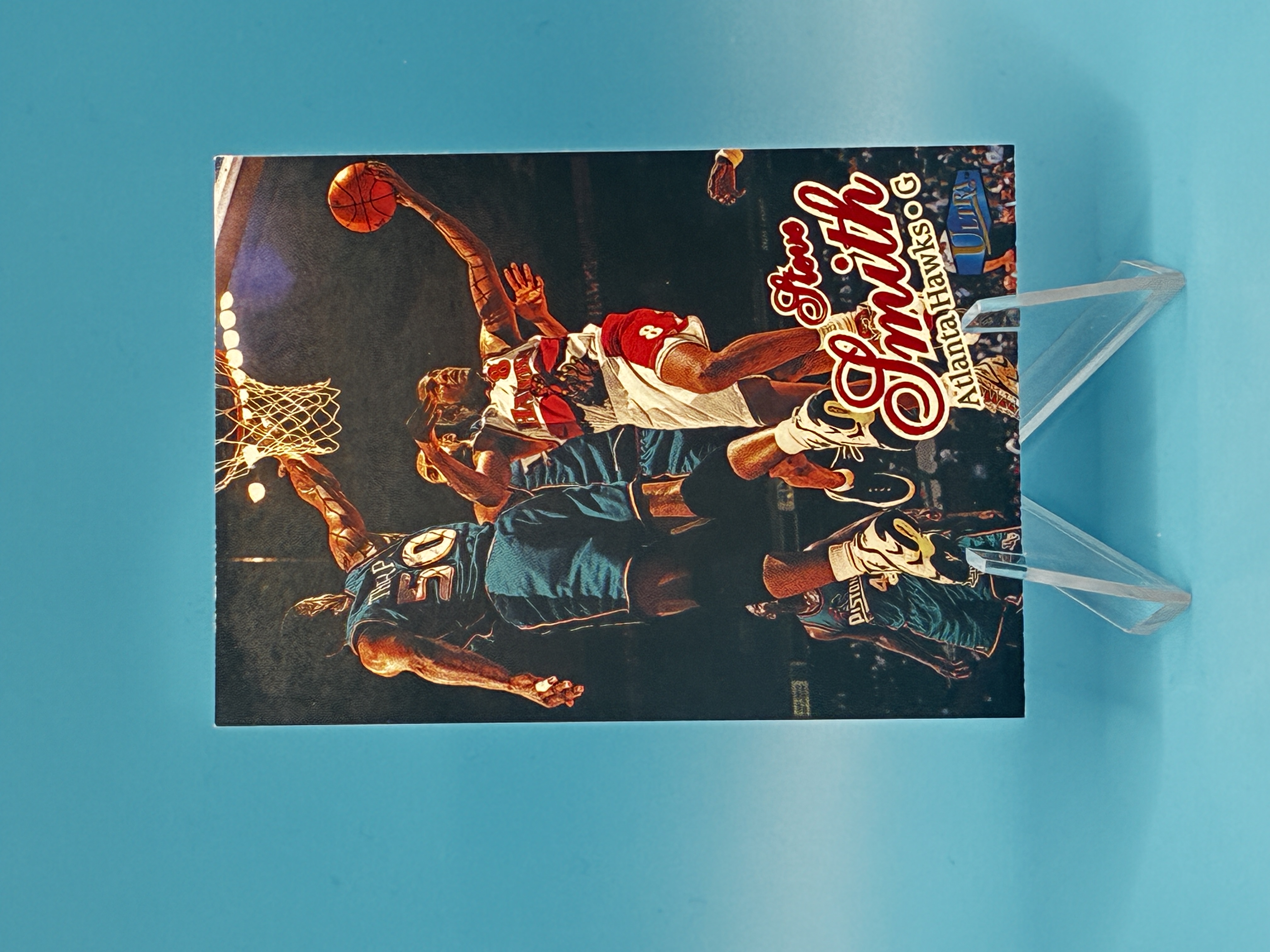 1997/1998 Fleer Ultra Steve Smith #48 Atlanta Hawks – Vorderseite