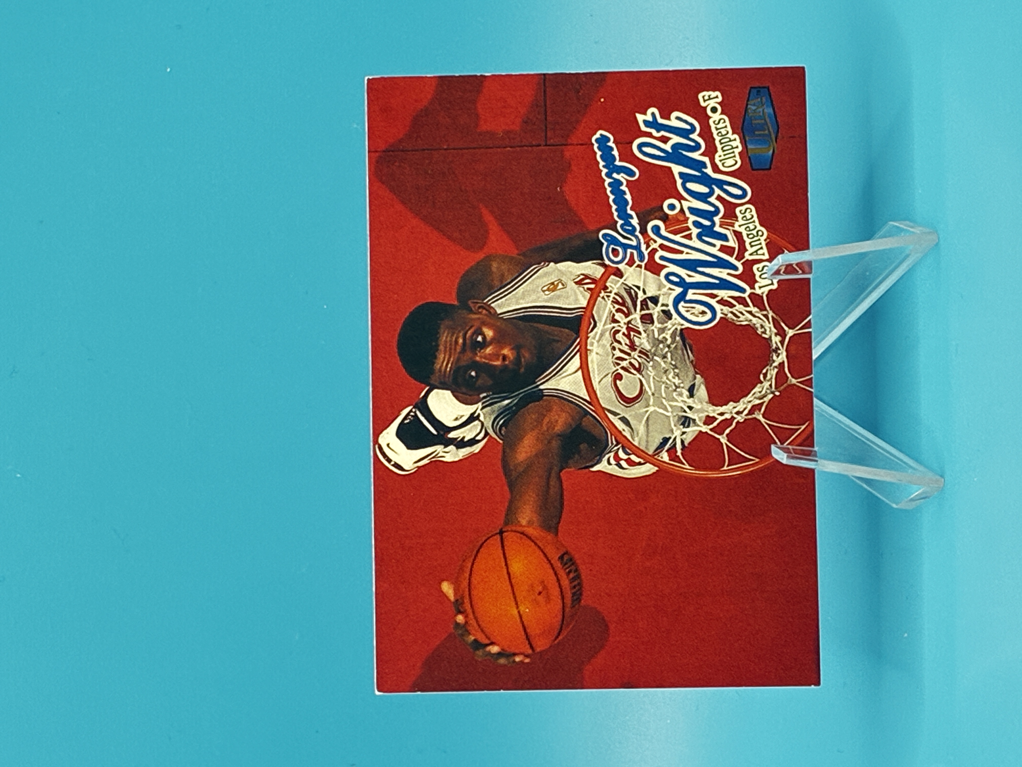 1997/1998 Fleer Ultra Lorenzen Wright #78 Los Angeles Clippers – Vorderseite