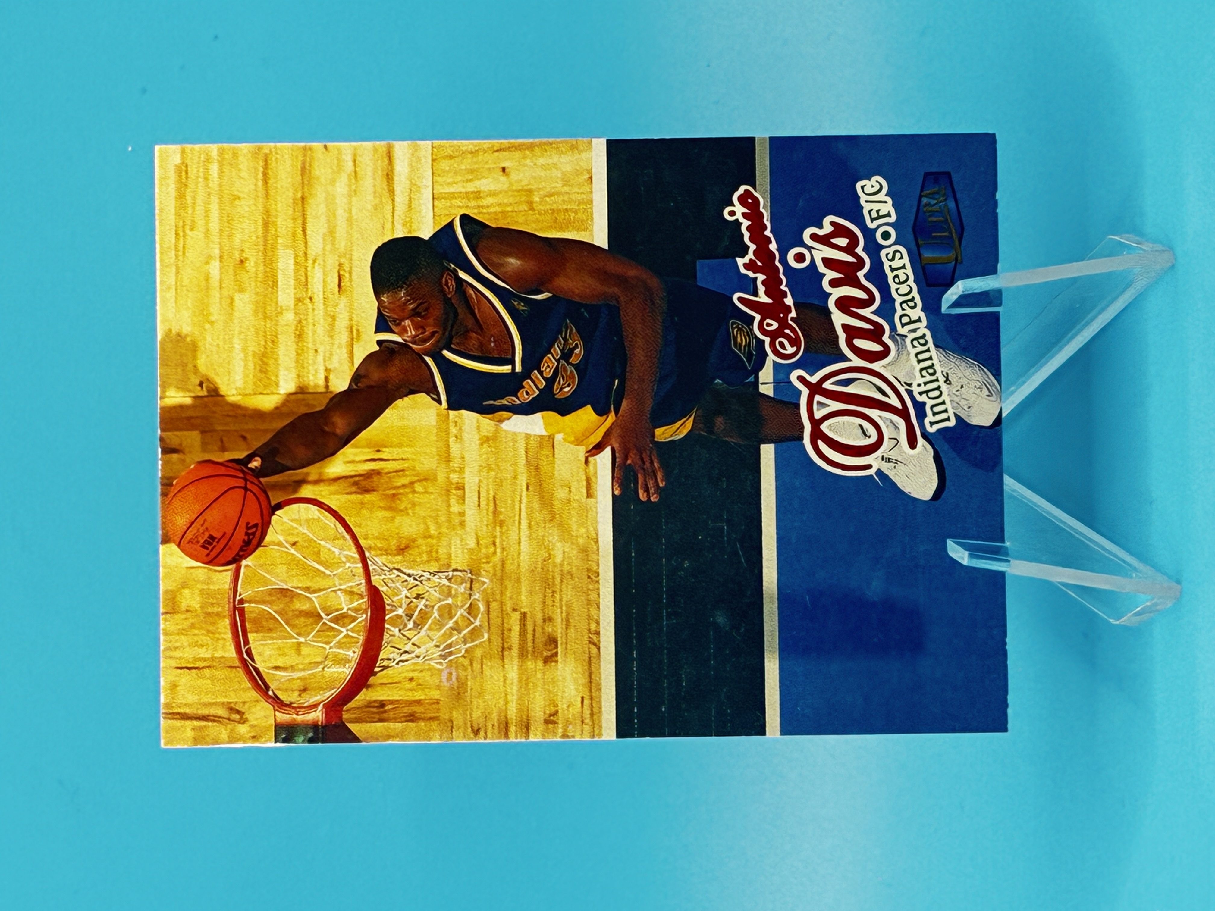 1997/1998 Fleer Ultra Antonio Davis #34 Indiana Pacers – Vorderseite