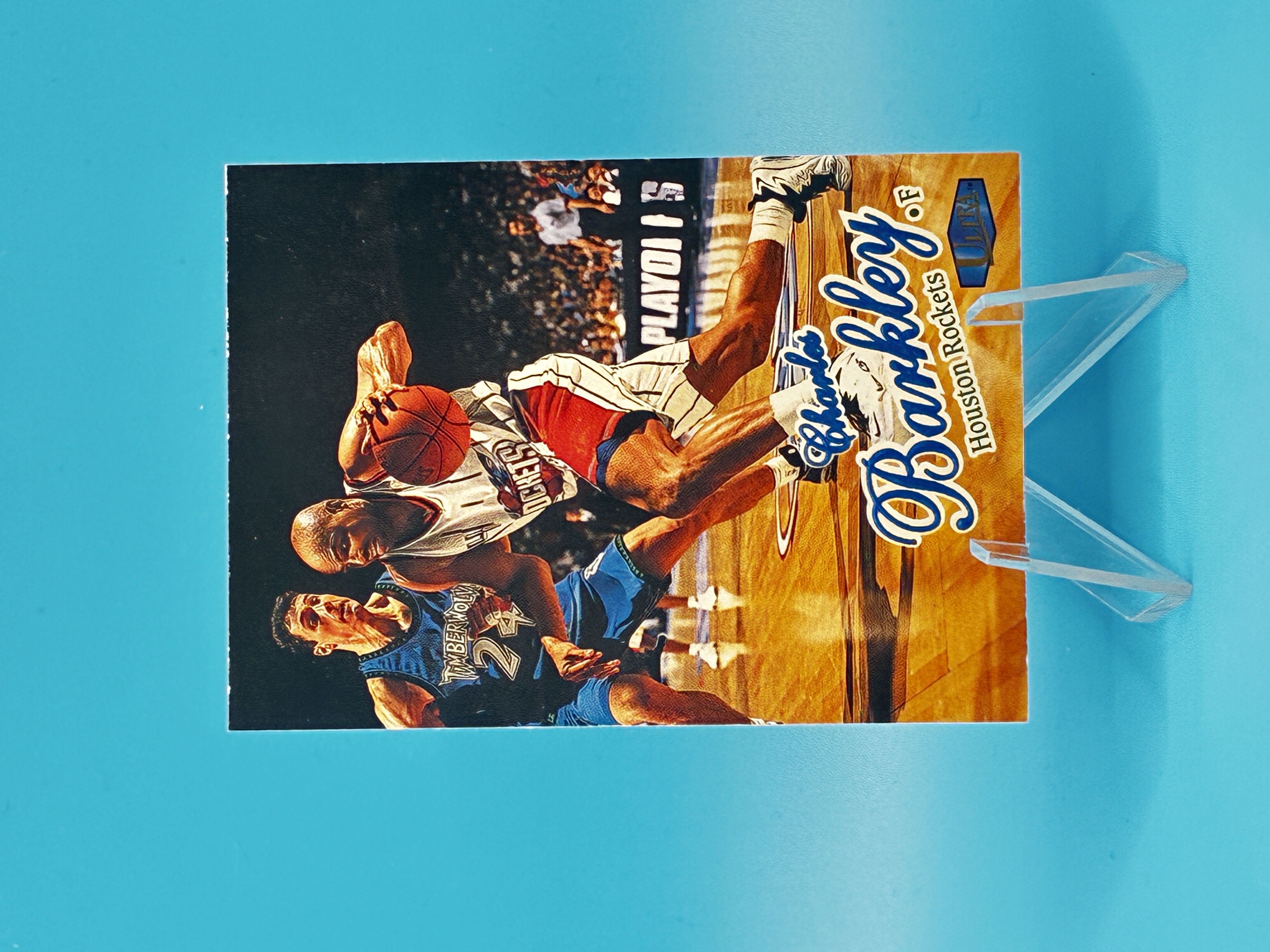 1997/1998 Fleer Ultra Charles Barkley #2 Houston Rockets – Vorderseite
