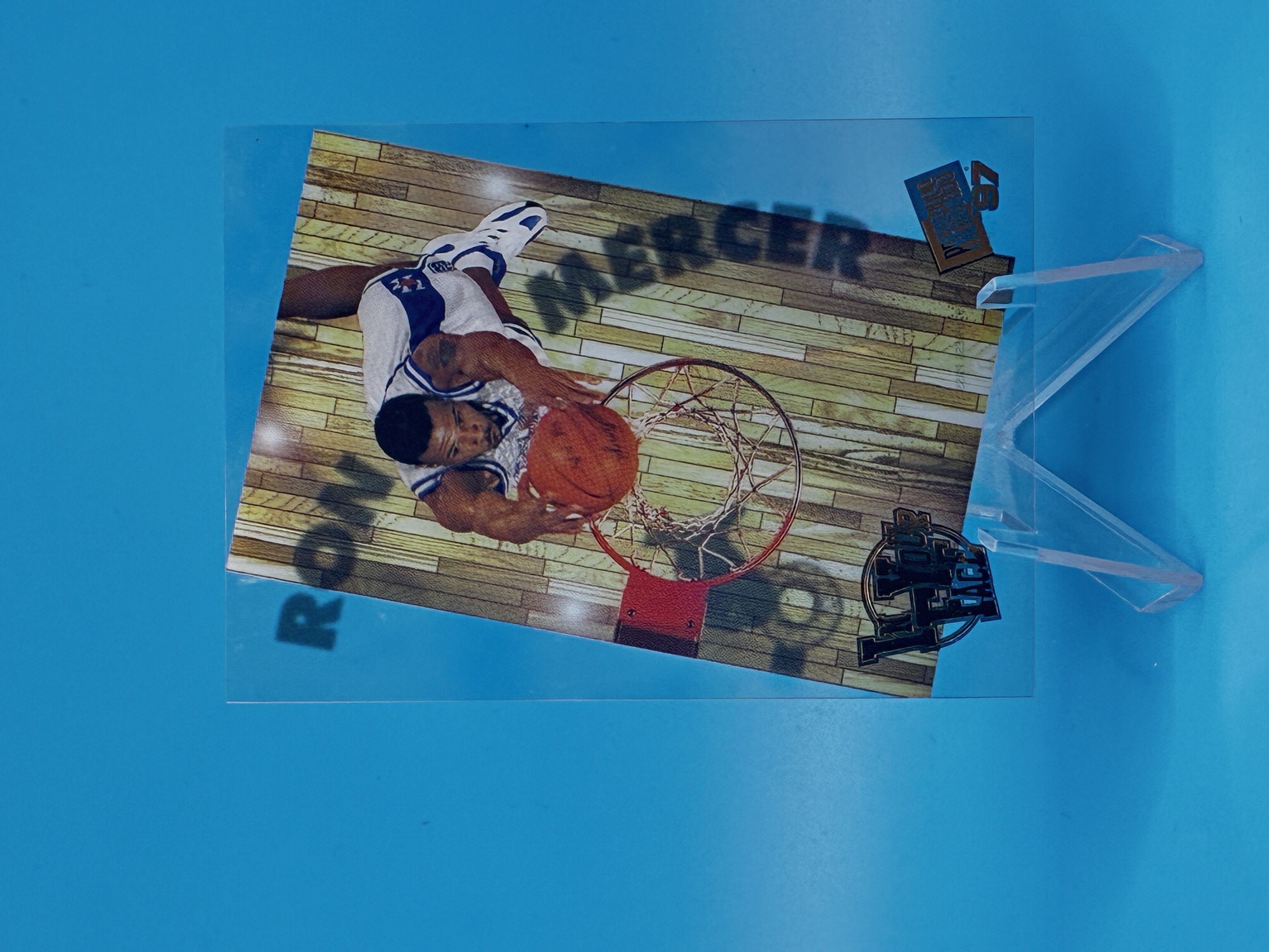 1997 Press Pass Basketball Ron Mercer In Your Face Orlando Magic – Vorderseite