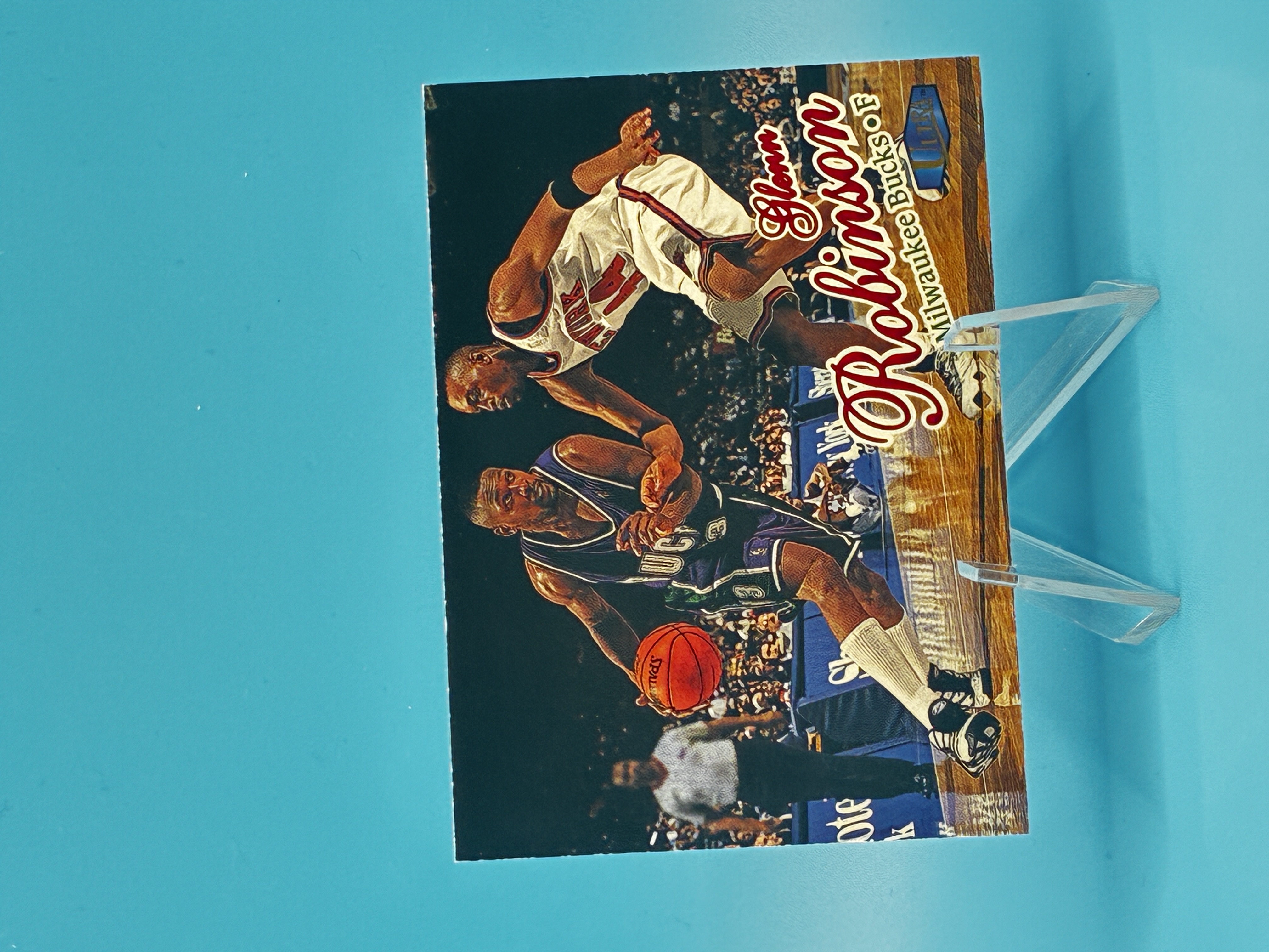 1997/1998 Fleer Ultra Glenn Robinson #16 Milwaukee Bucks – Vorderseite