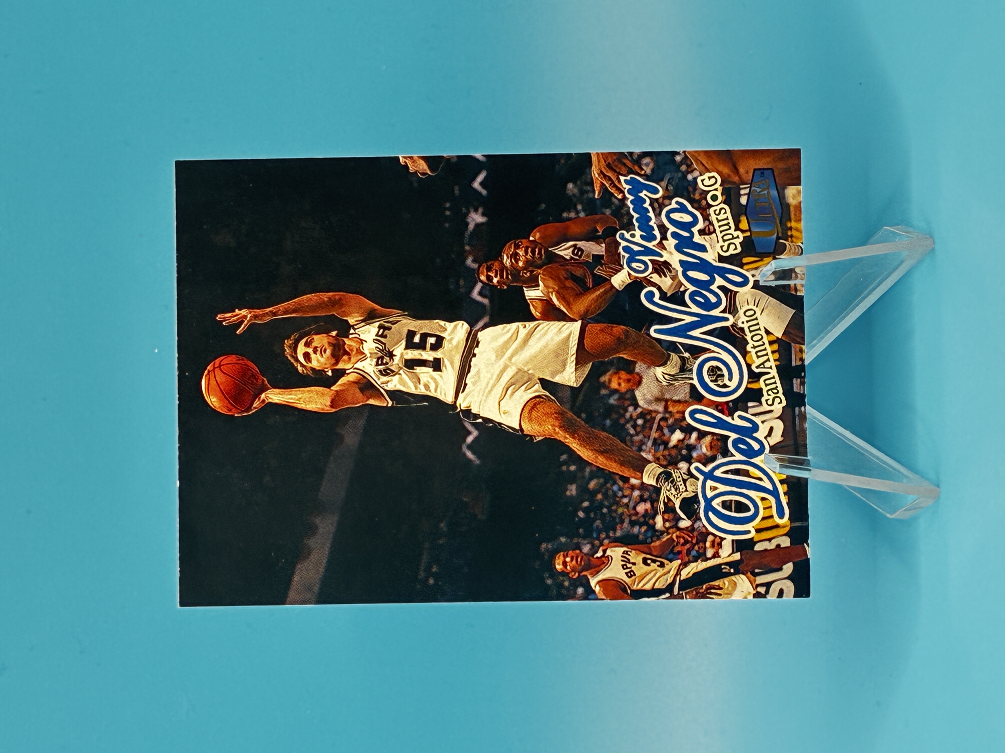 1997/1998 Fleer Ultra Vinny Del Negro #52 San Antonio Spurs – Vorderseite