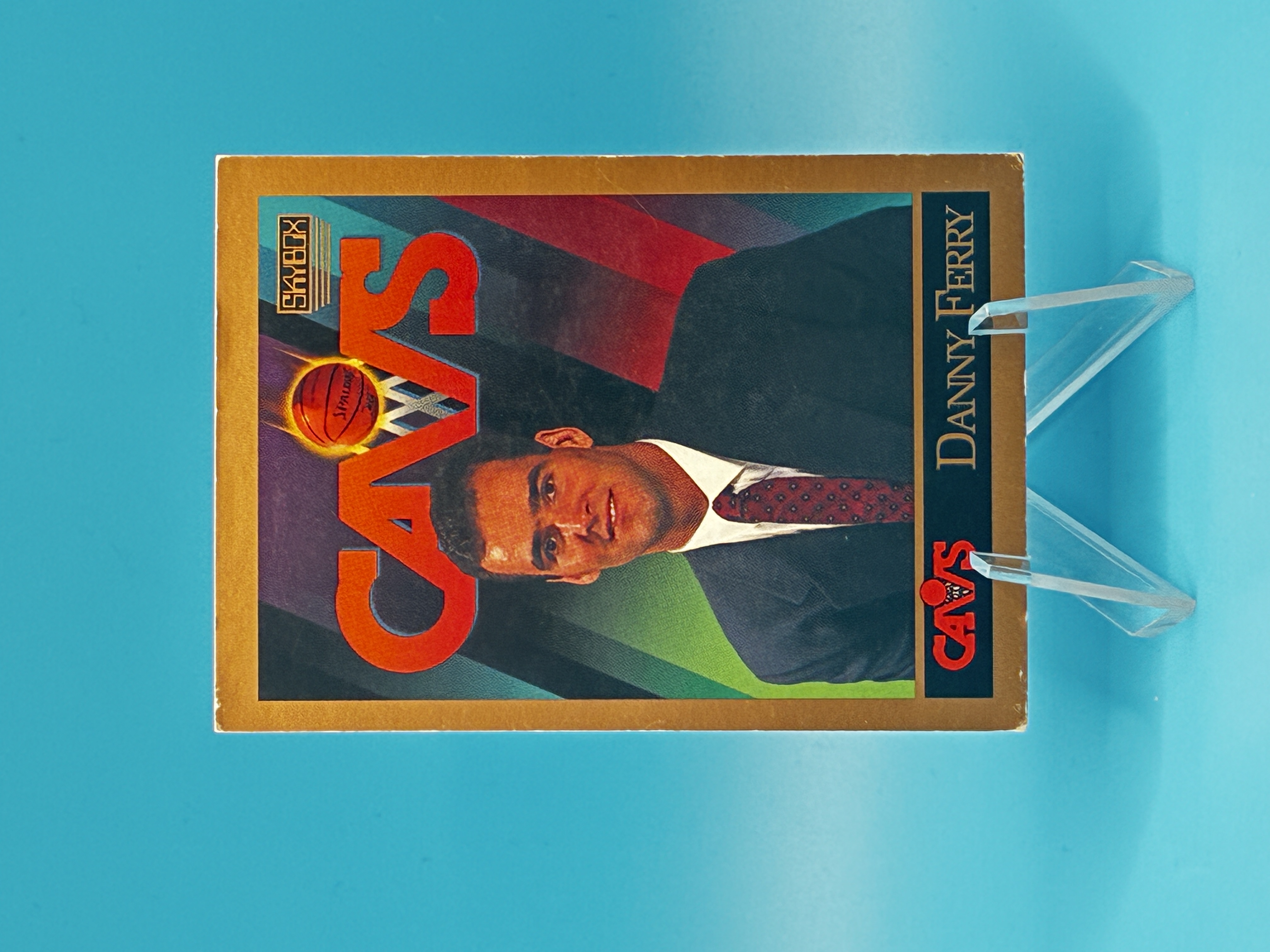 1990/1991 SkyBox Basketball Danny Ferry #300 Cleveland Cavaliers – Vorderseite