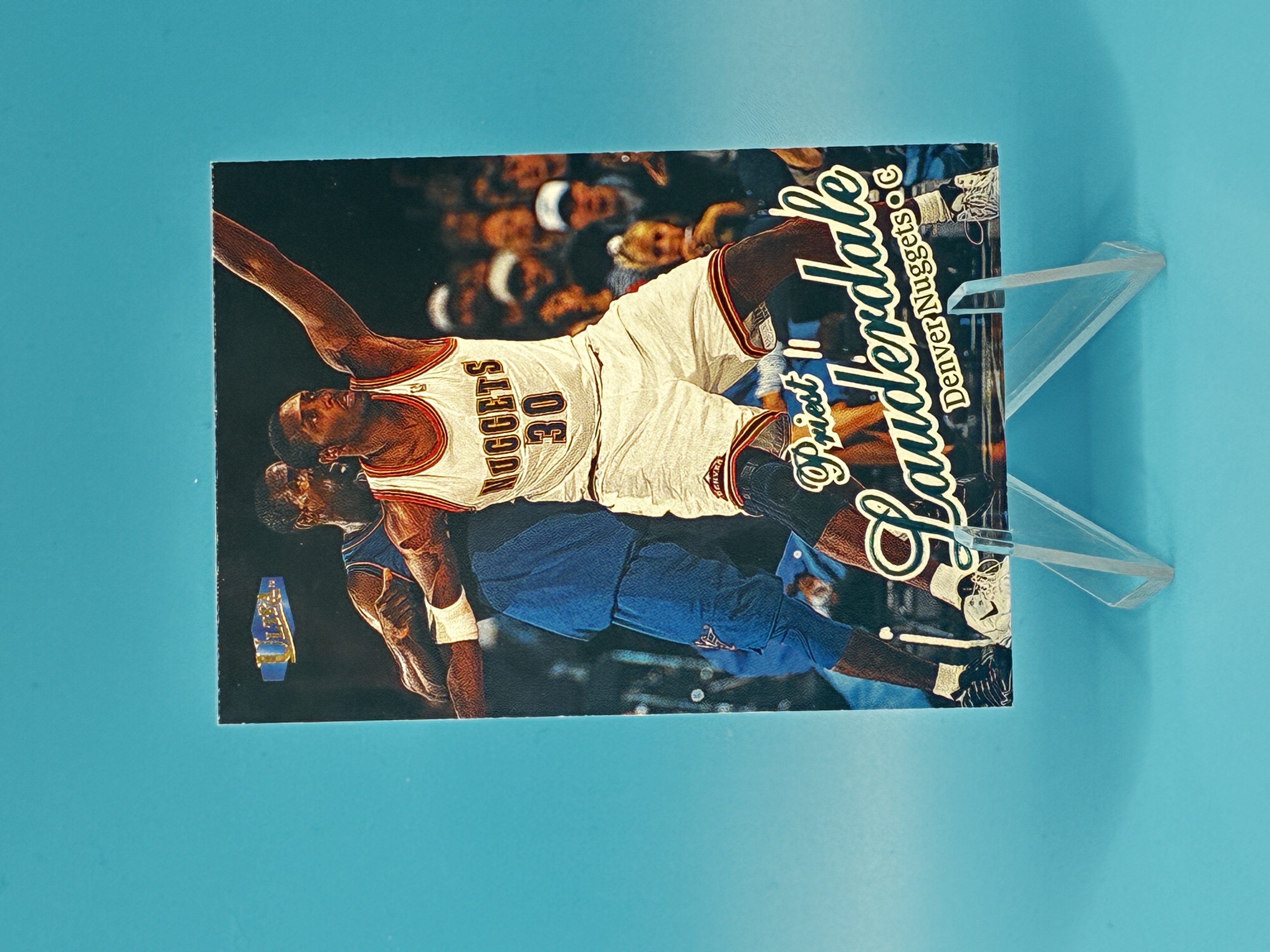 1997/1998 Fleer Ultra Priest Lauderdale #179 Denver Nuggets – Vorderseite