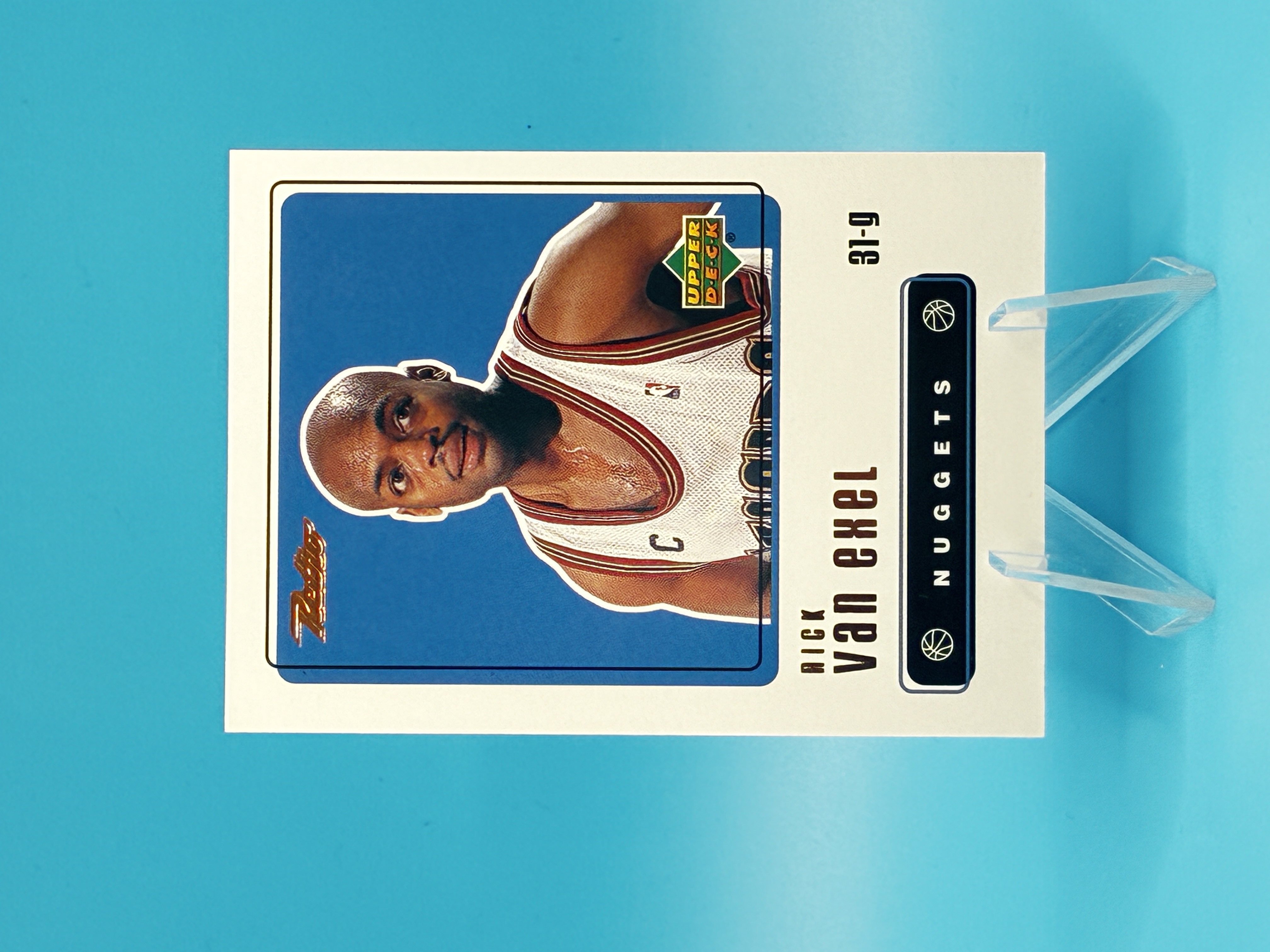 1999/2000 Upper Deck Retro Nick Van Exel #31 Denver Nuggets – Vorderseite