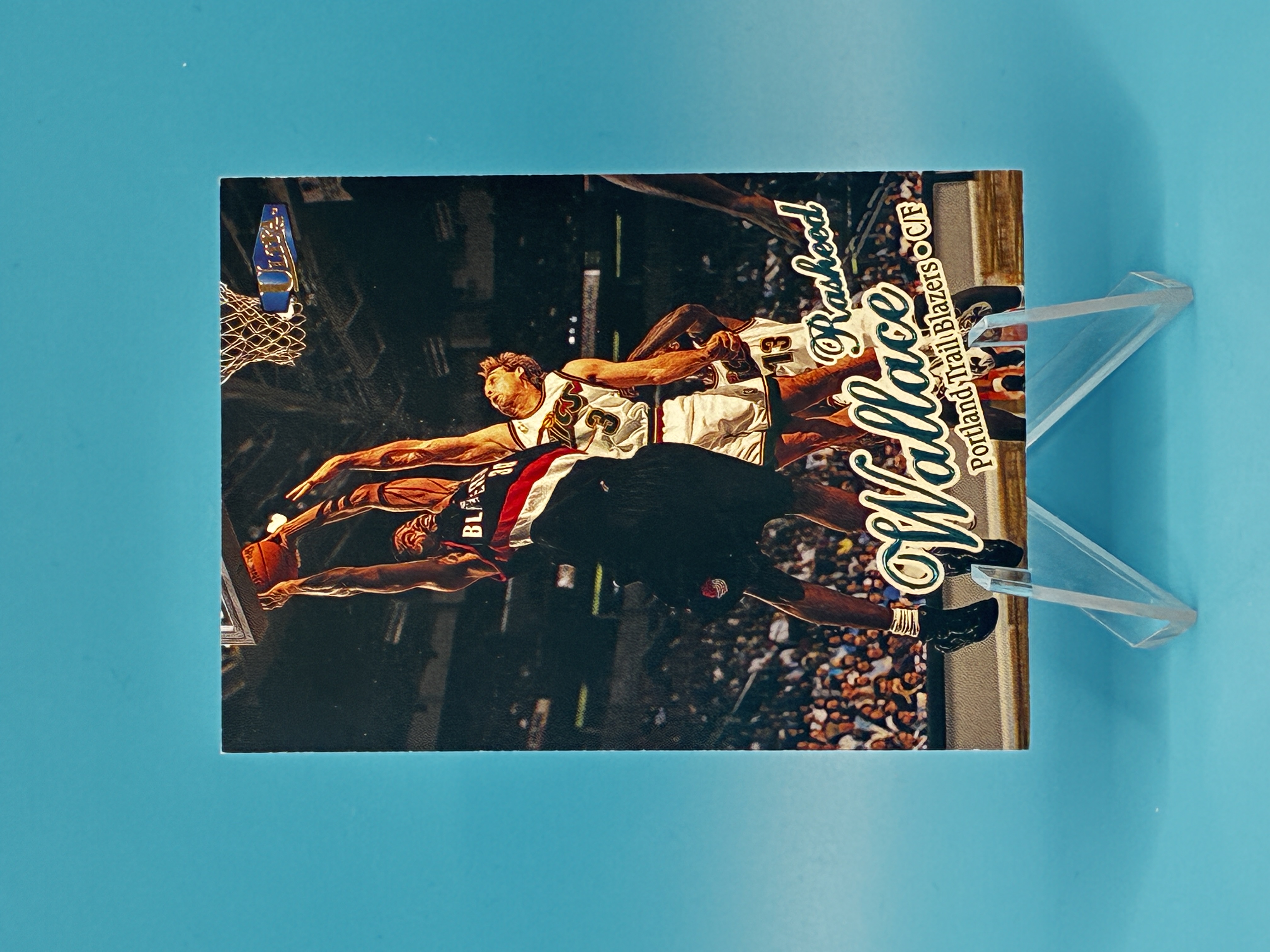 1997/1998 Fleer Ultra Rasheed Wallace #228 Portland Trail Blazers – Vorderseite