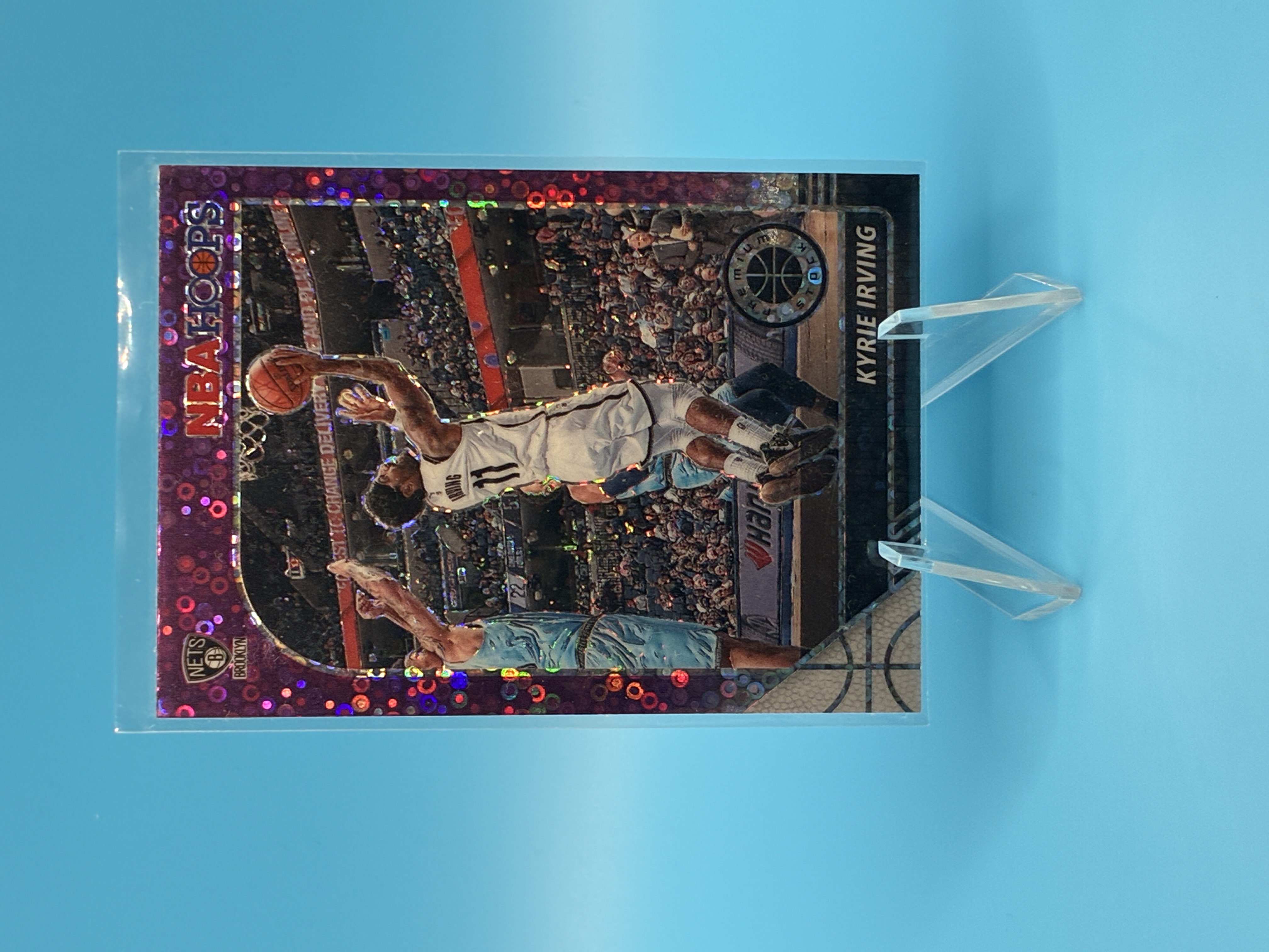 2019/2020 Panini Hoops Premium Stock Kyrie Irving Purple Disco #11 Brooklyn Nets – Vorderseite