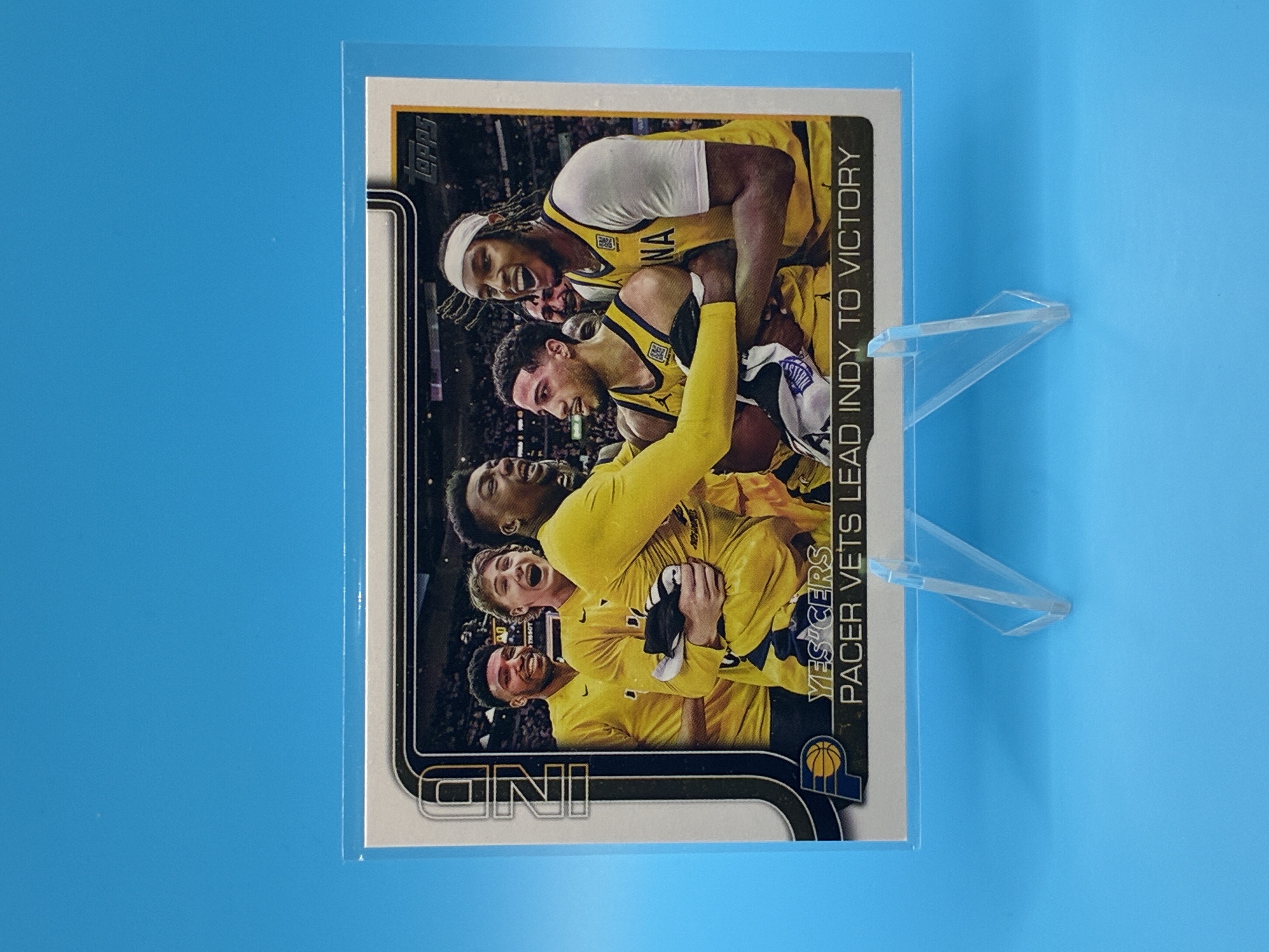 2025 Topps Flagship Tyrese Haliburton Yes'cers #280 Indiana Pacers – Vorderseite