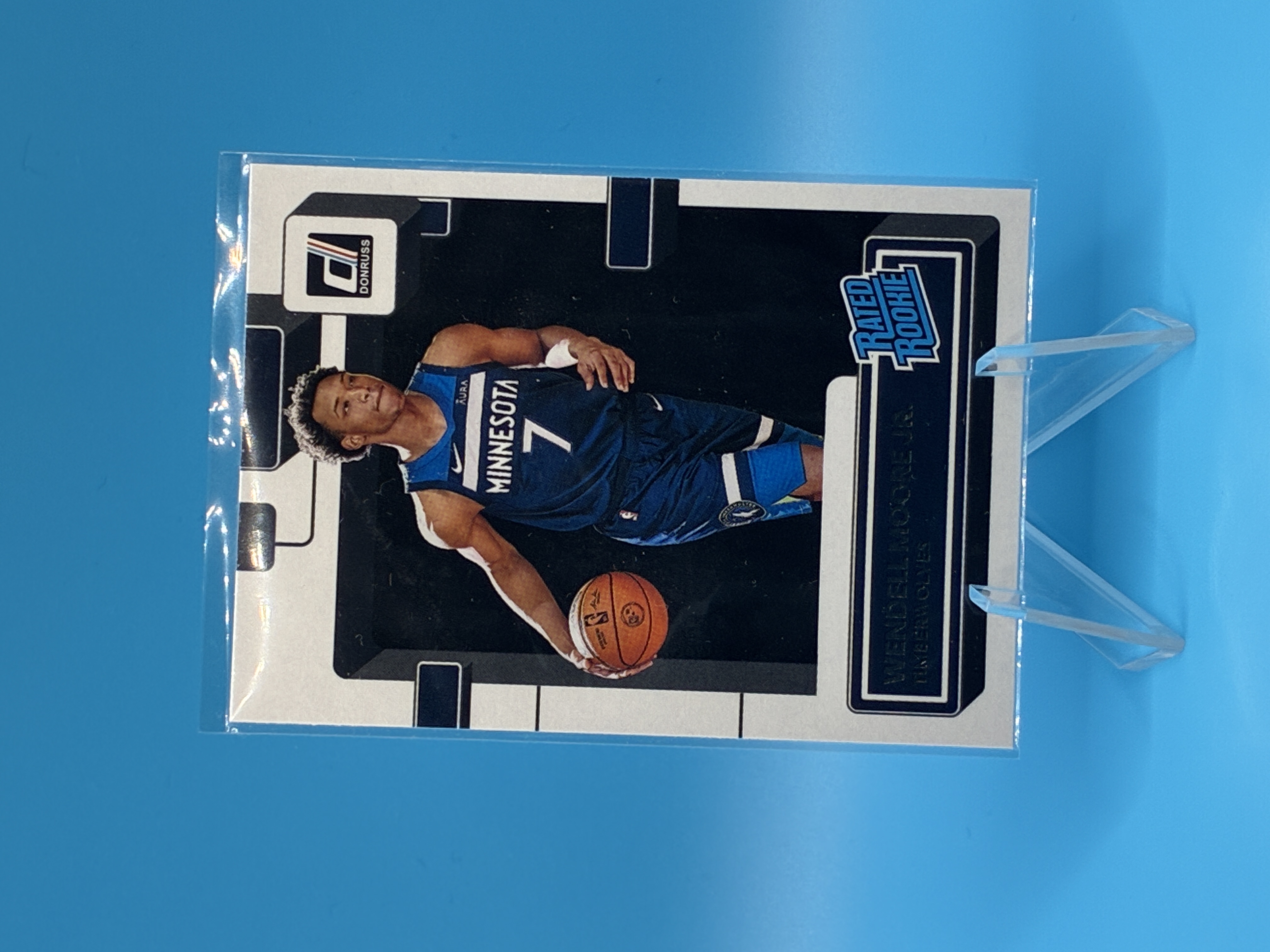 2022/2023 Panini Donruss Wendell Moore Jr. #226 Minnesota Timberwolves – Vorderseite
